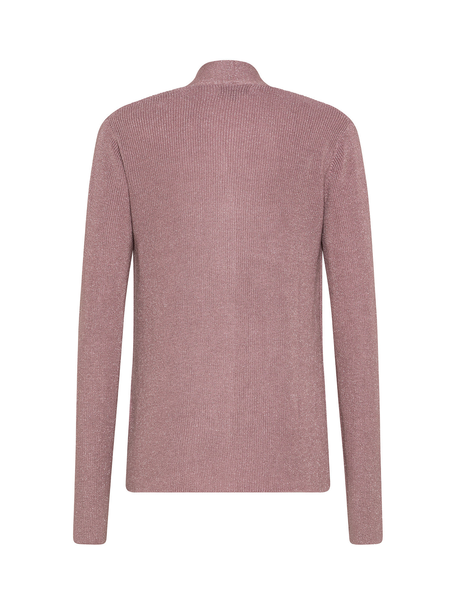 Cardigan in maglia, Rosa, large image number 1