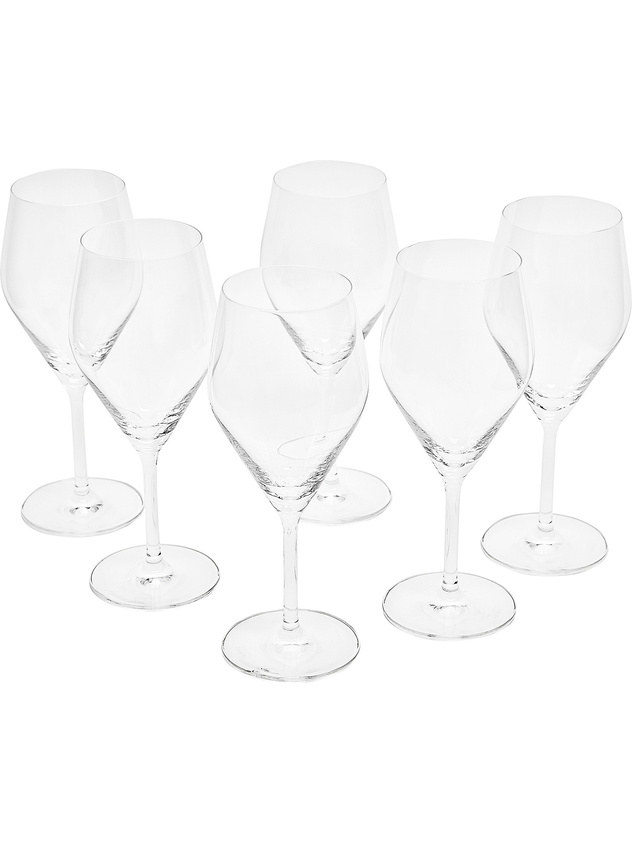 Set of 6 Audience water goblets
