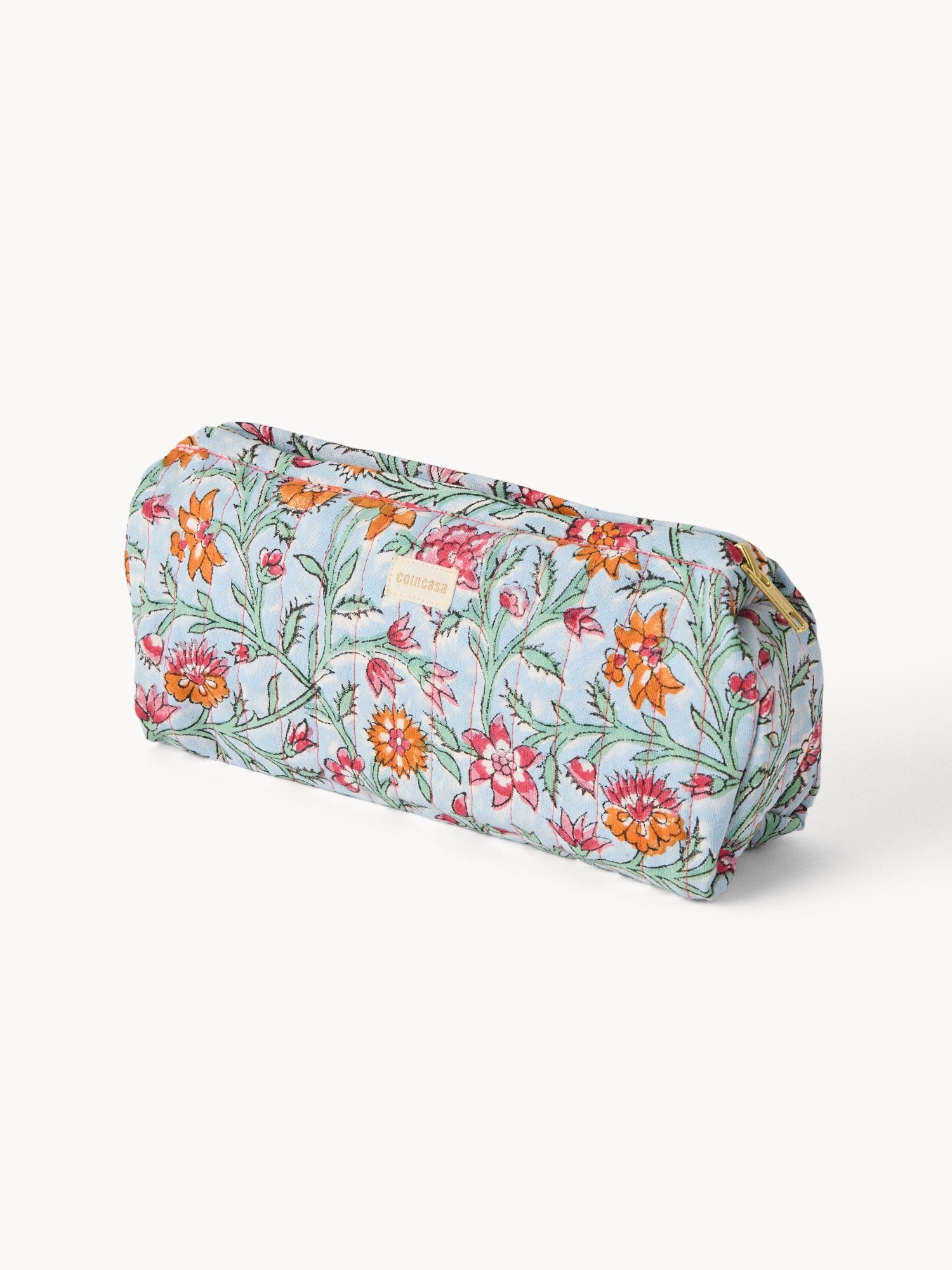 Astuccio in tessuto stampato, Multicolor, large image number 1