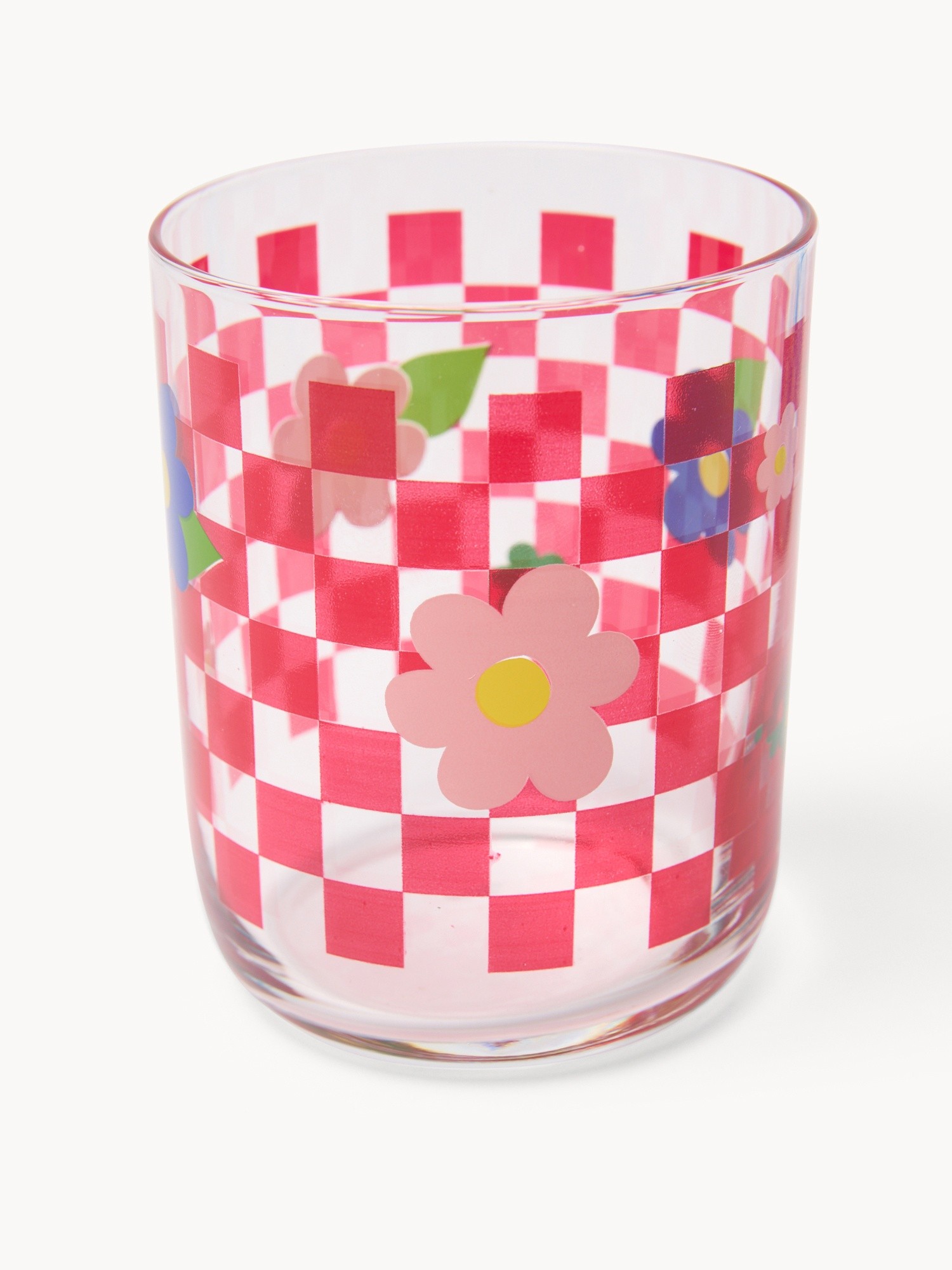 Glass tumbler with decal - Introductory price, Multicolor, large image number 1