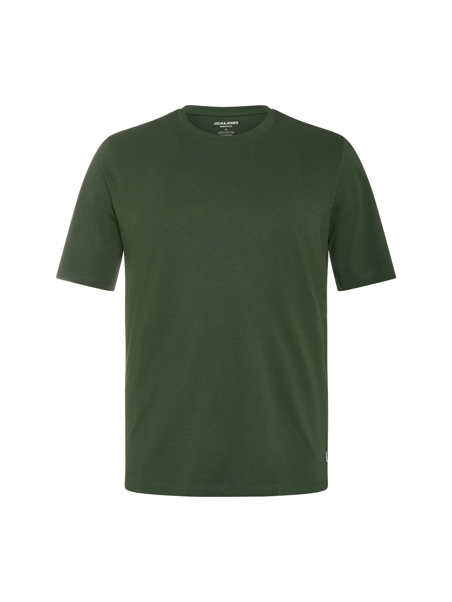 Jack & Jones - T-shirt in cotone, Verde scuro, large image number 0