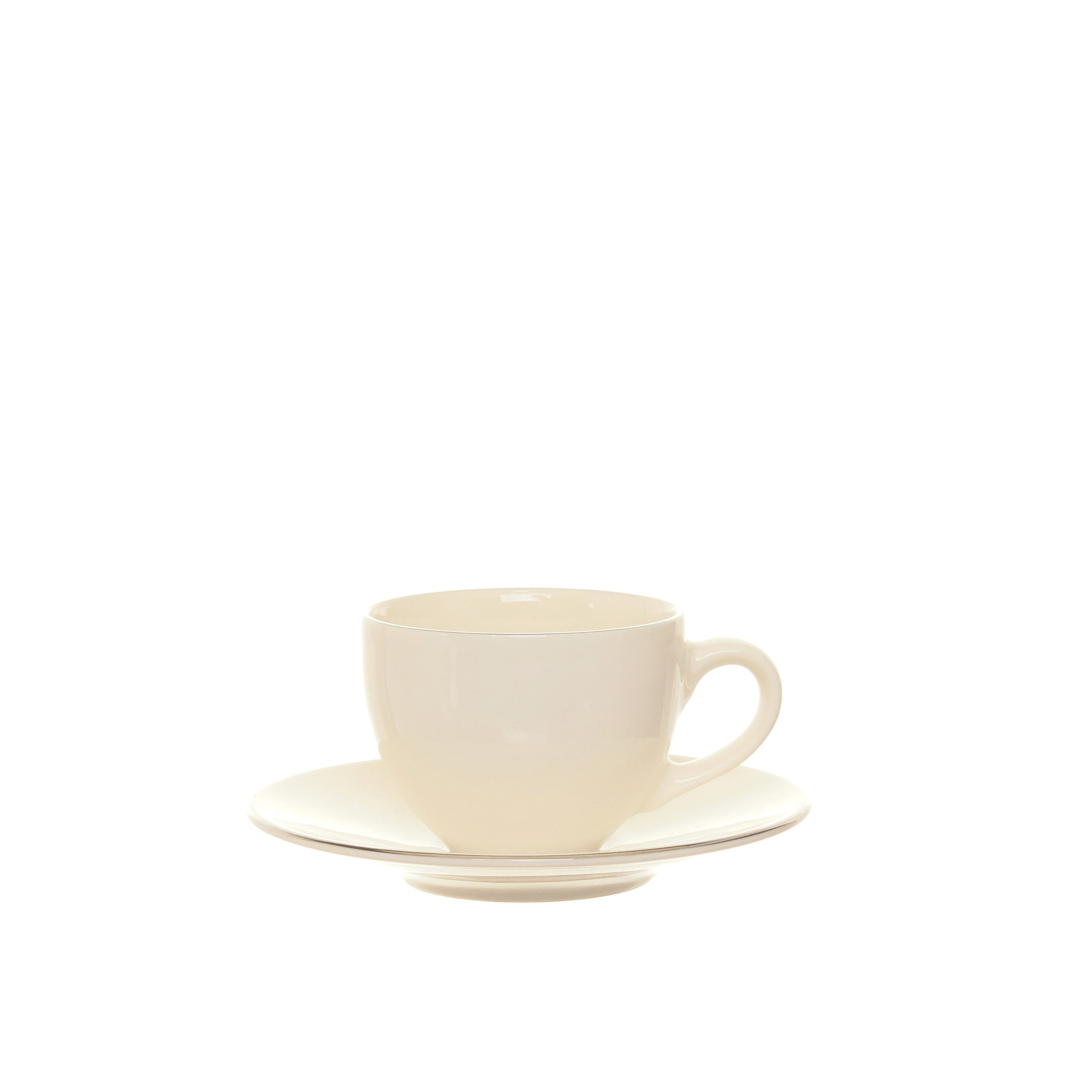 Romanew bone china coffee cup, White, large image number 0