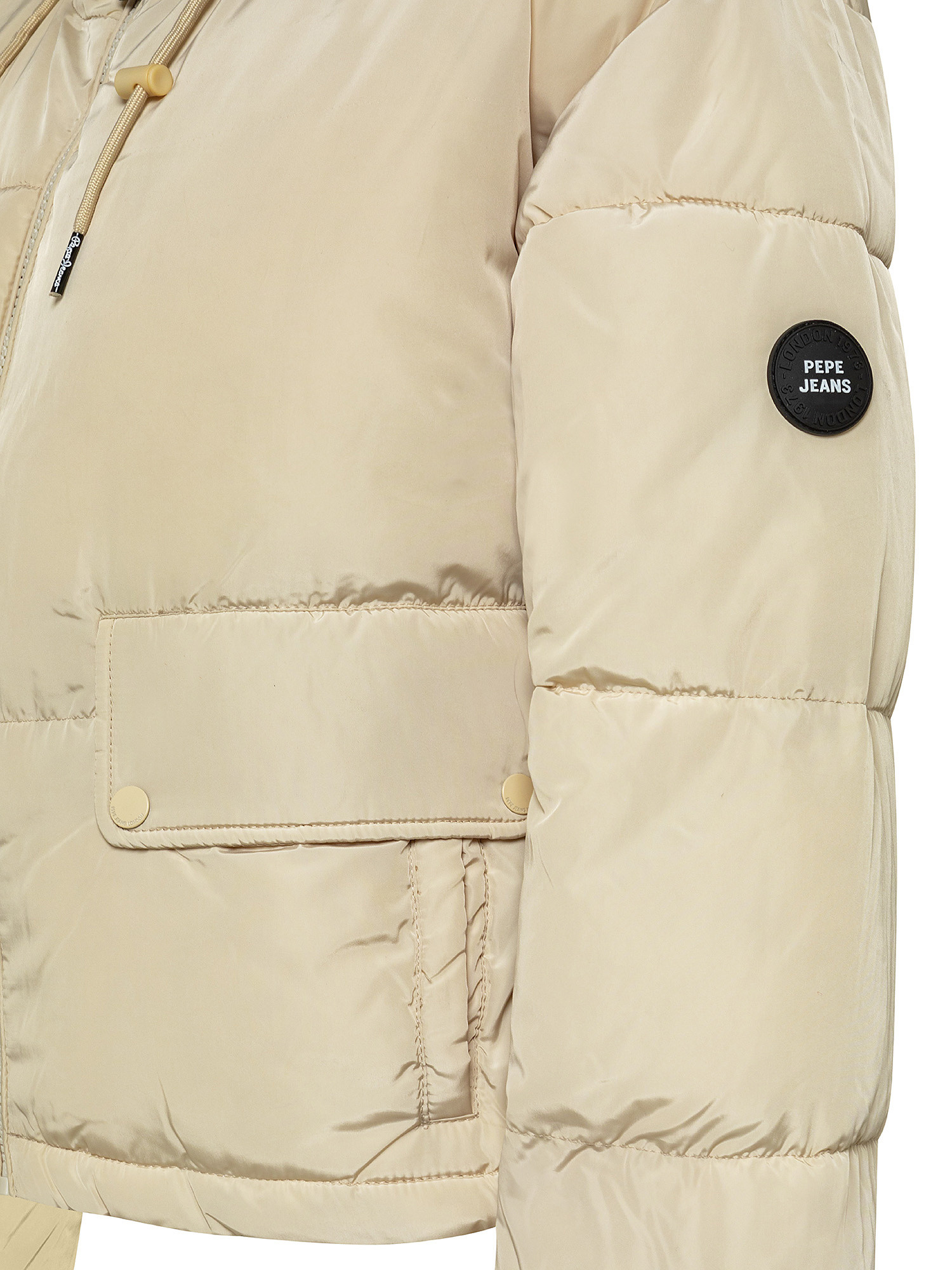 Amandine short padded jacket, White Ivory, large image number 2