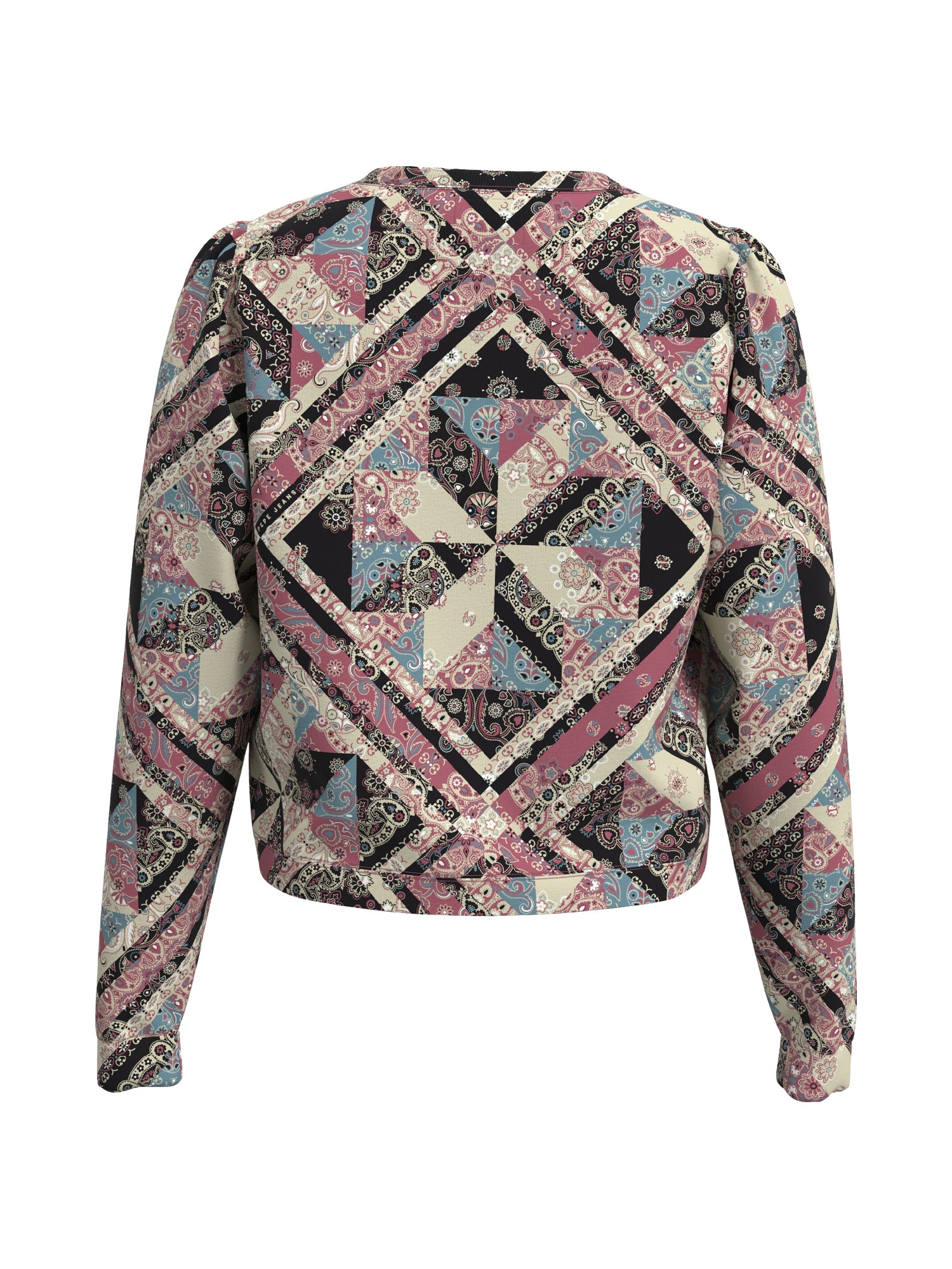 Pepe Jeans - Printed cotton sweatshirt, Multicolor, large image number 1