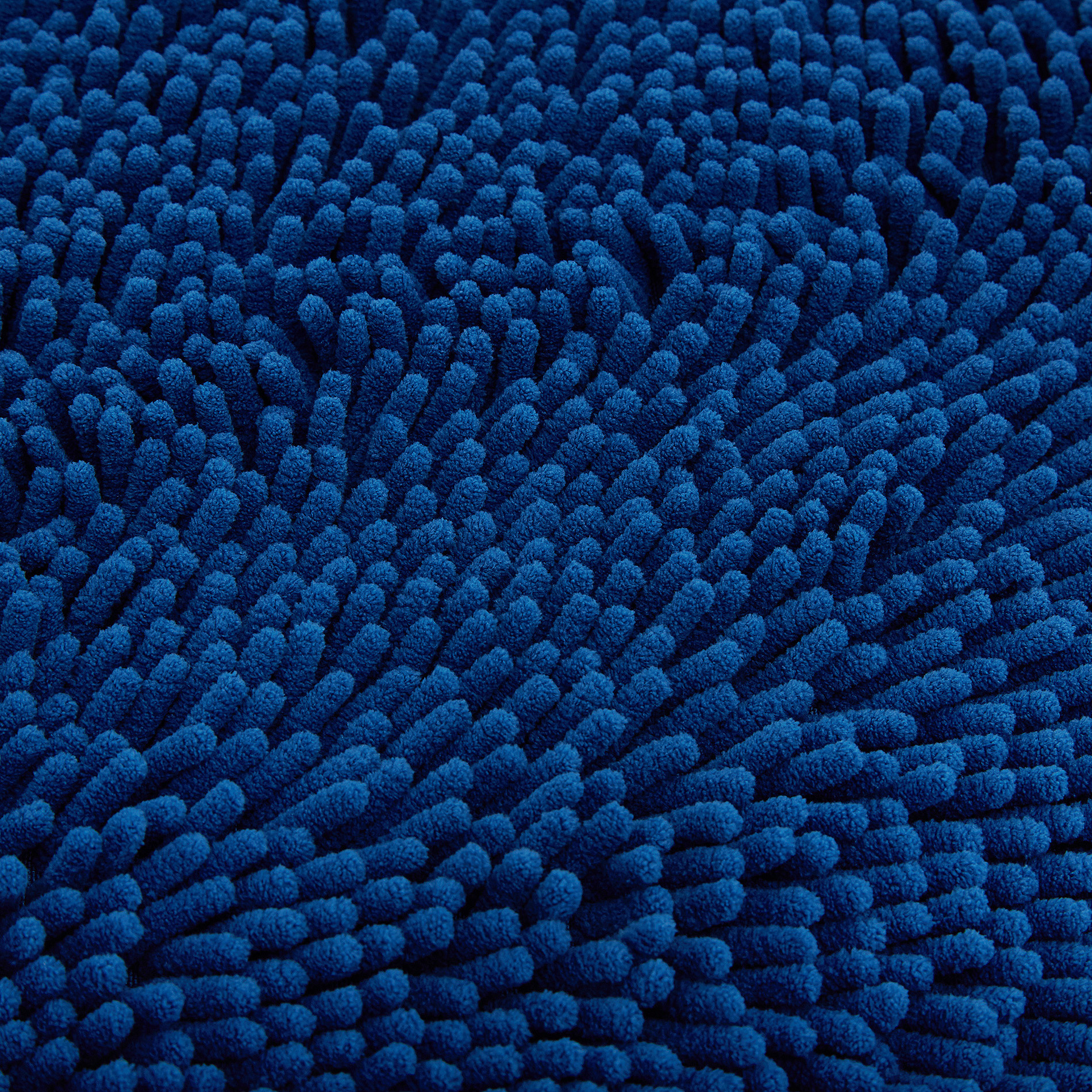 Shaggy microfiber bath mat, Blue, large image number 2