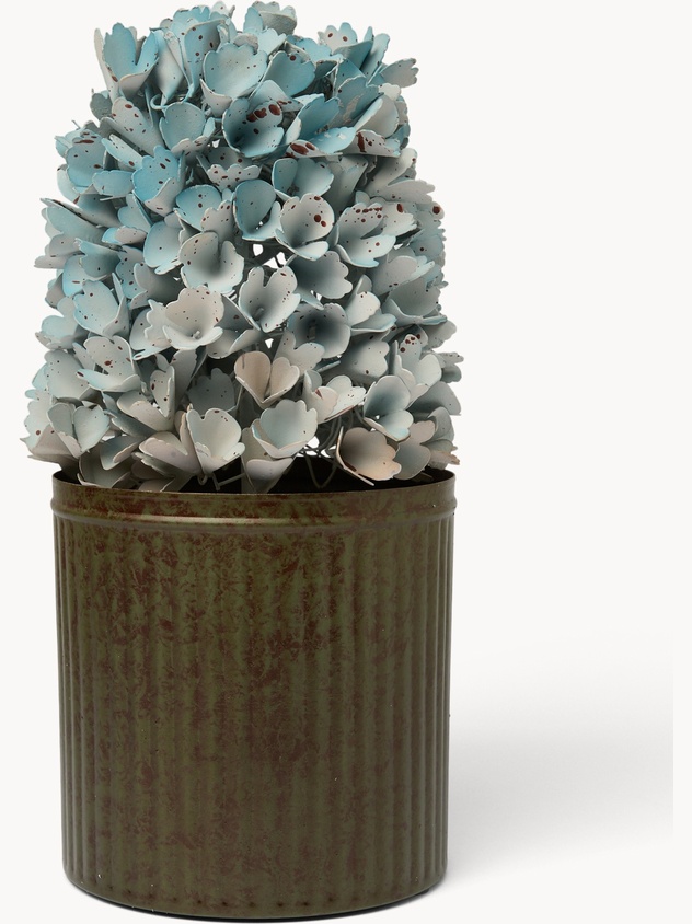 Soprammobile in ferro a forma di fiore