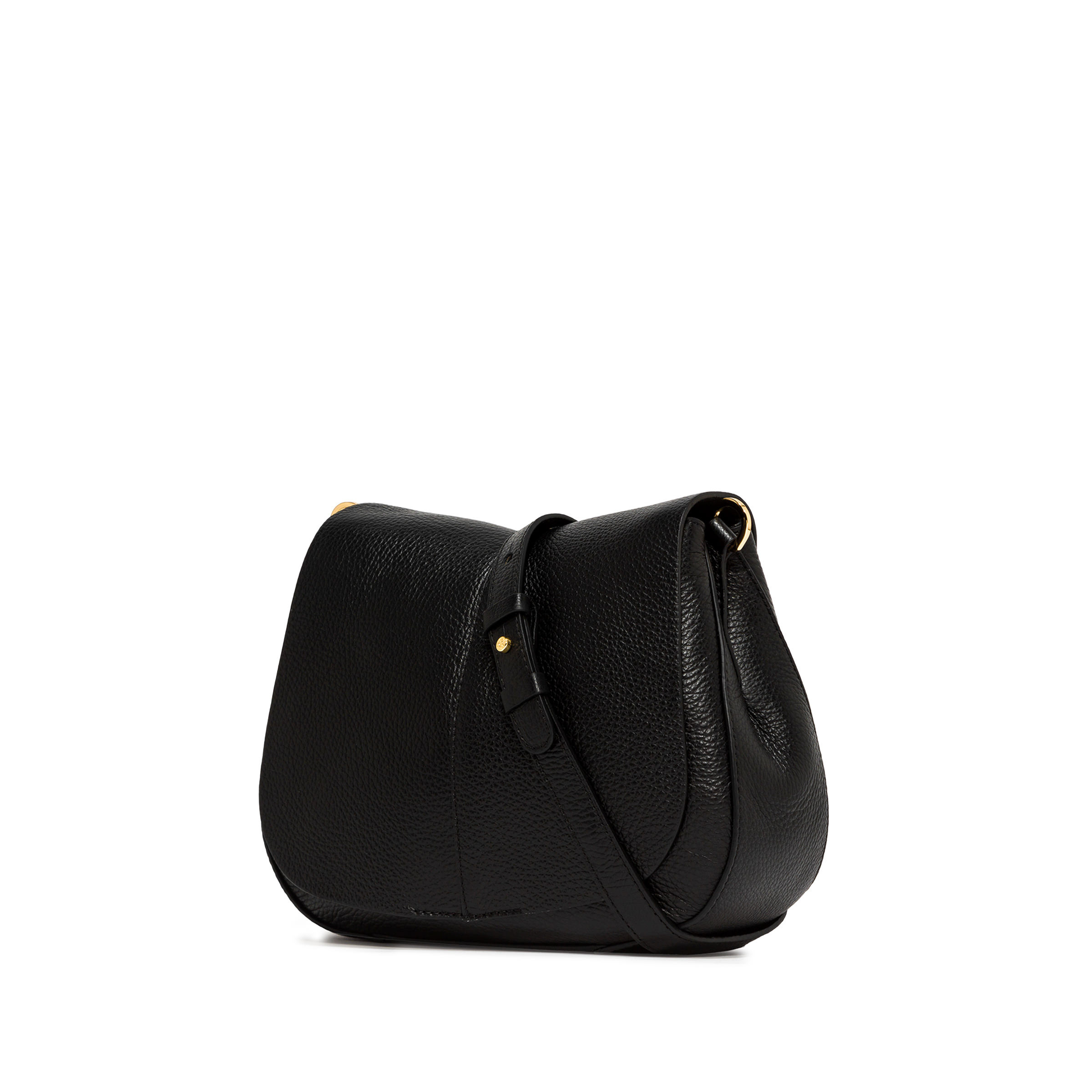 Gianni Chiarini - Helena Round bag in leather, Black, large image number 2
