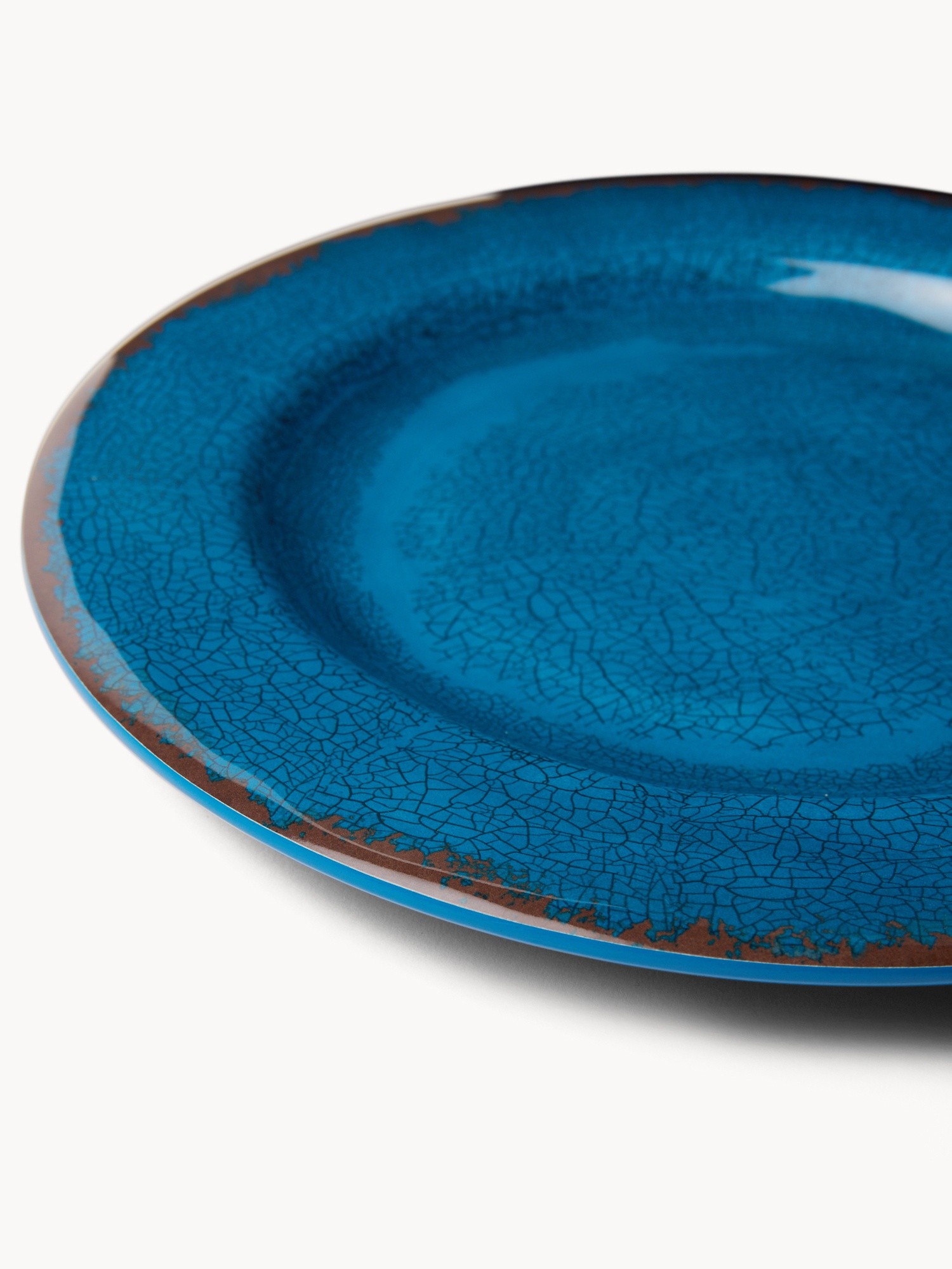 Blue Melamine Dinner Plate - Introductory Price, Blue, large image number 1