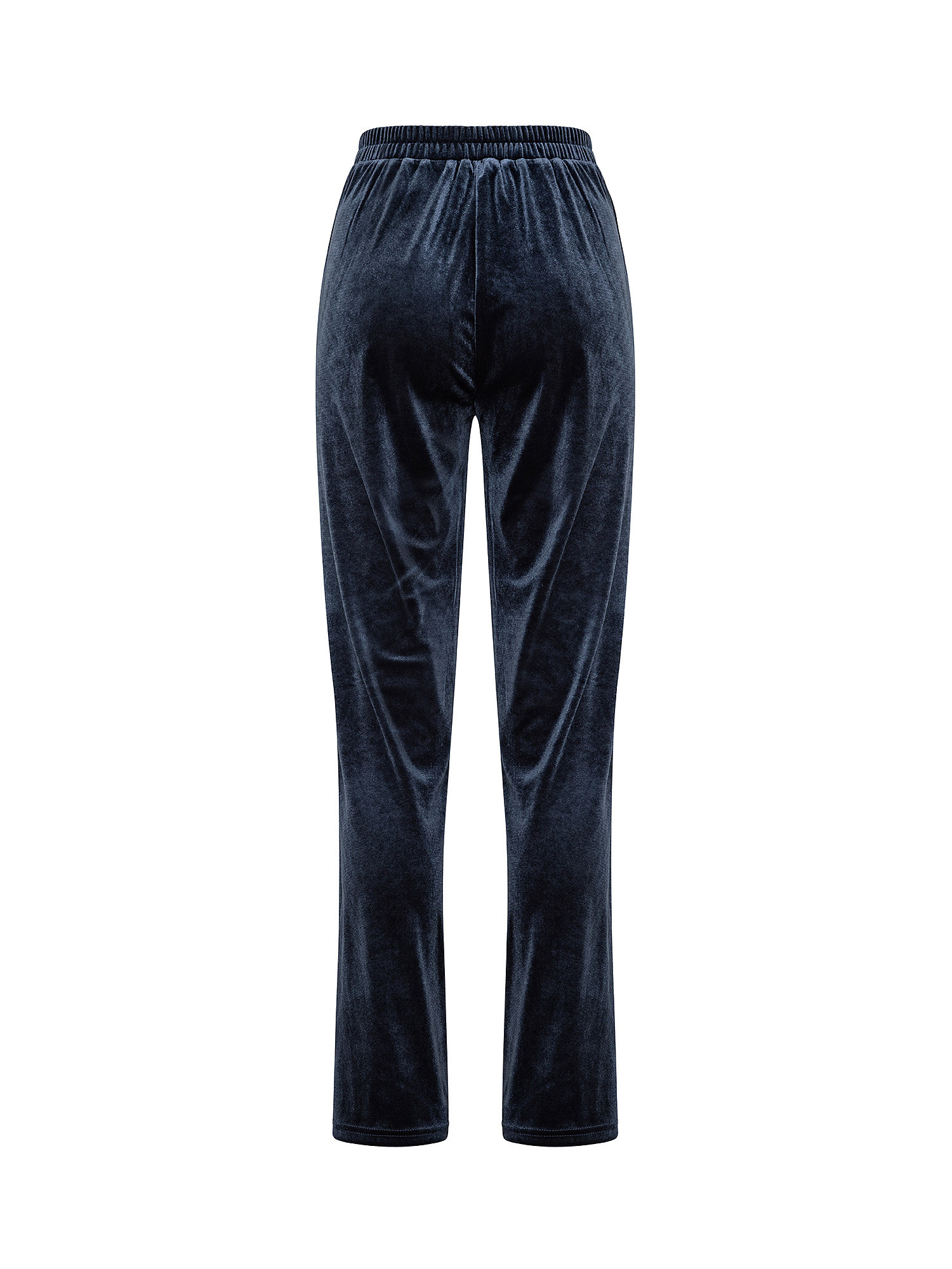 Pantalone in ciniglia, Blu, large image number 1