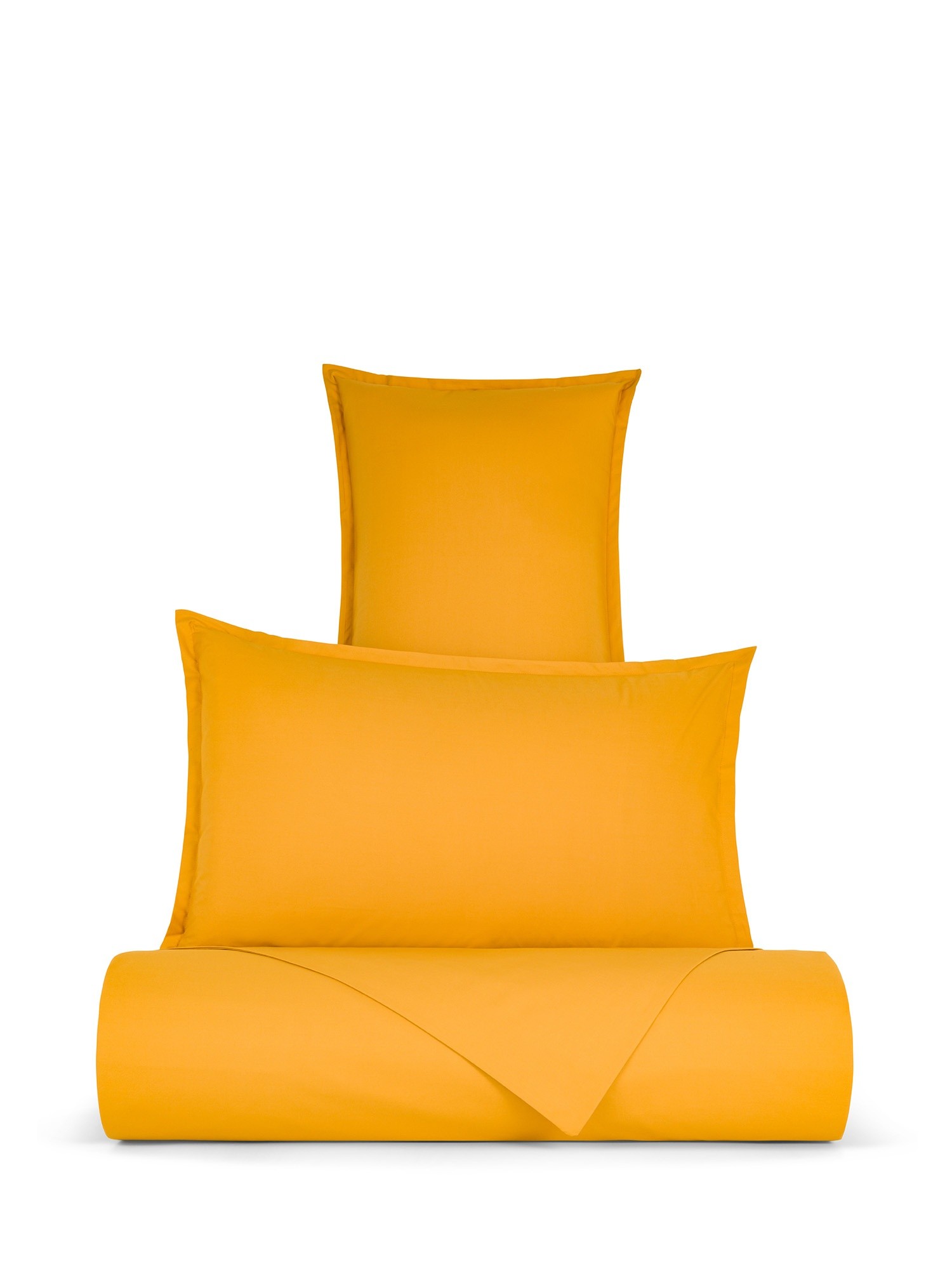 Federa in cotone percalle Zefiro, Giallo, large image number 1