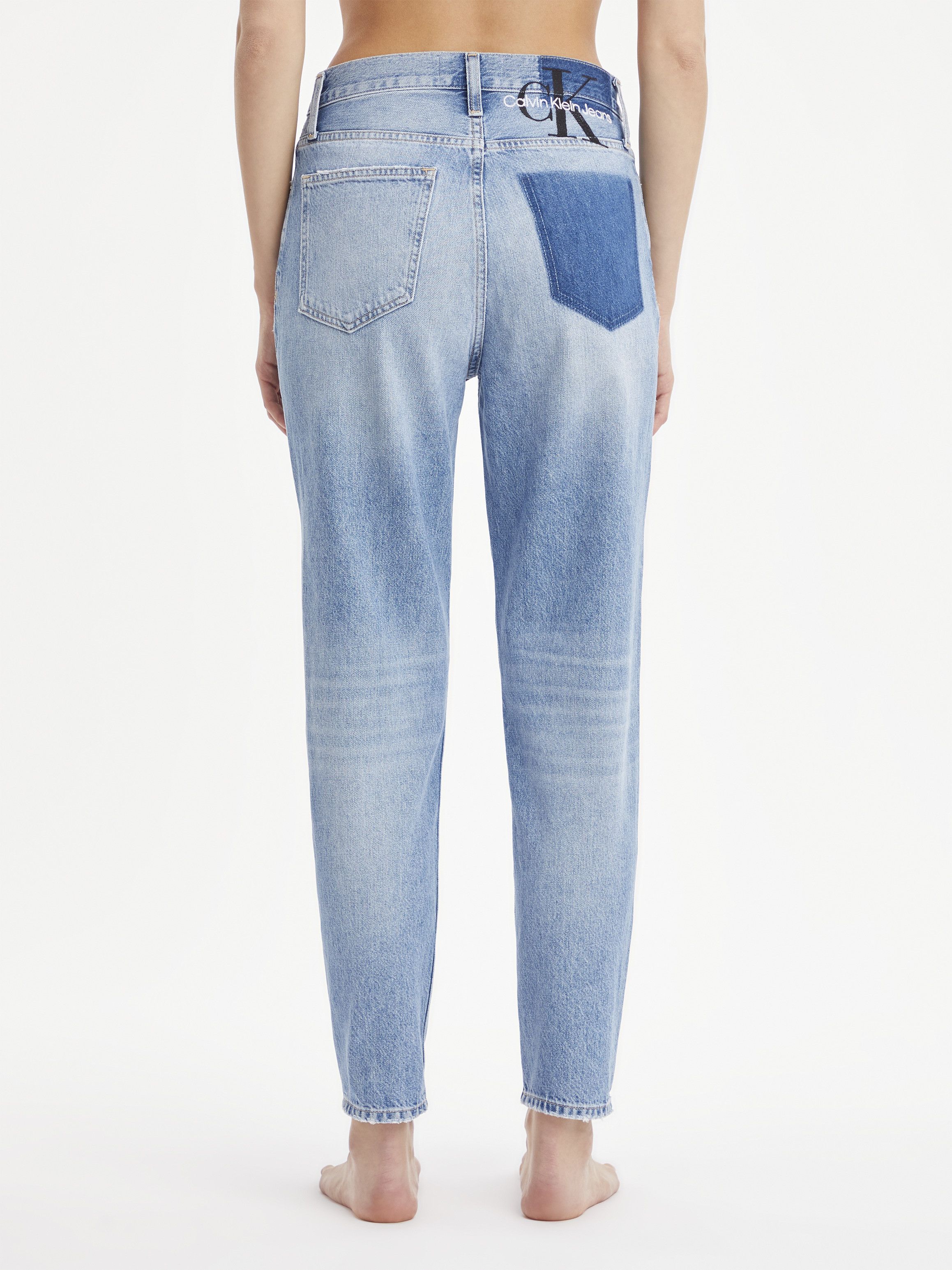 Calvin Klein Jeans - Jeans mom fit, Denim, large image number 6