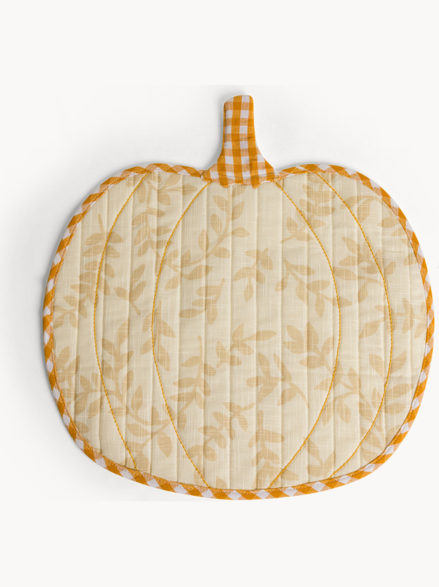 Pure cotton pumpkin placemat