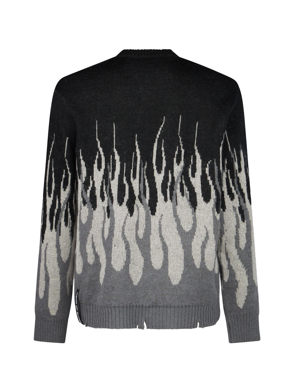 Vision of Super - Double Flame Sweater, Black, large image number 4