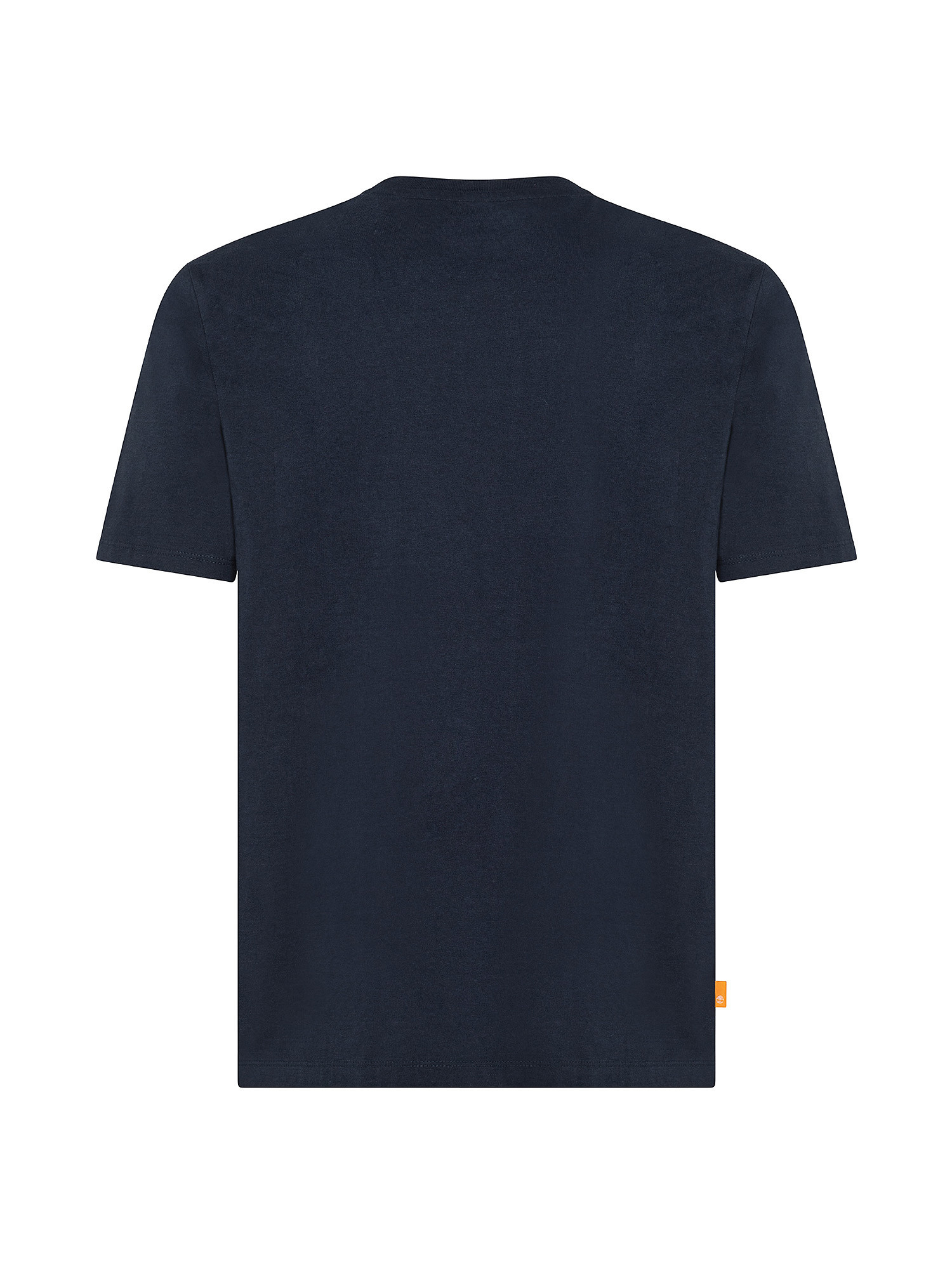 T-shirt da Uomo con Logo Mimetico, Blu, large image number 1