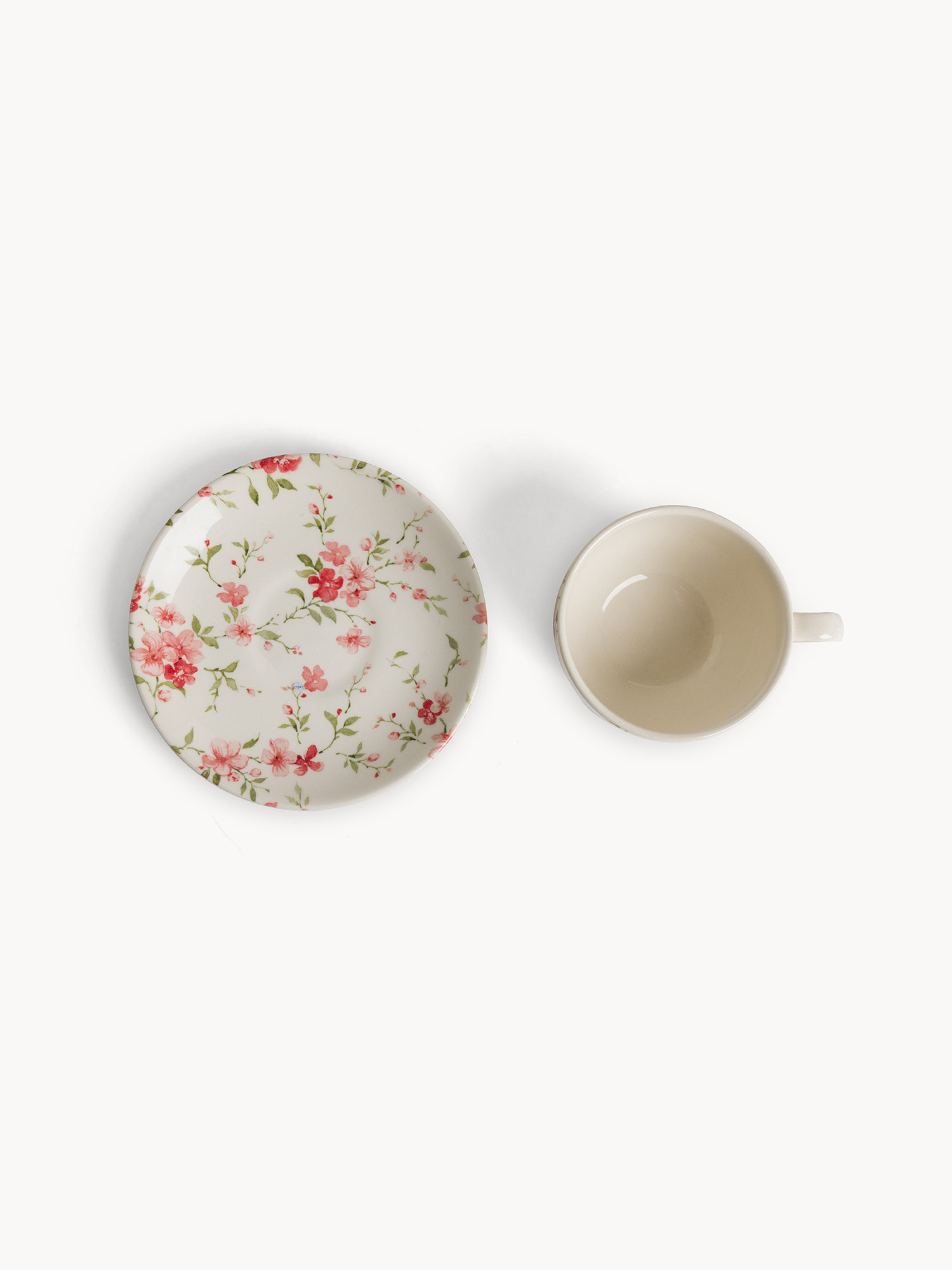 Florid ceramic teacup, Multicolor, large image number 1