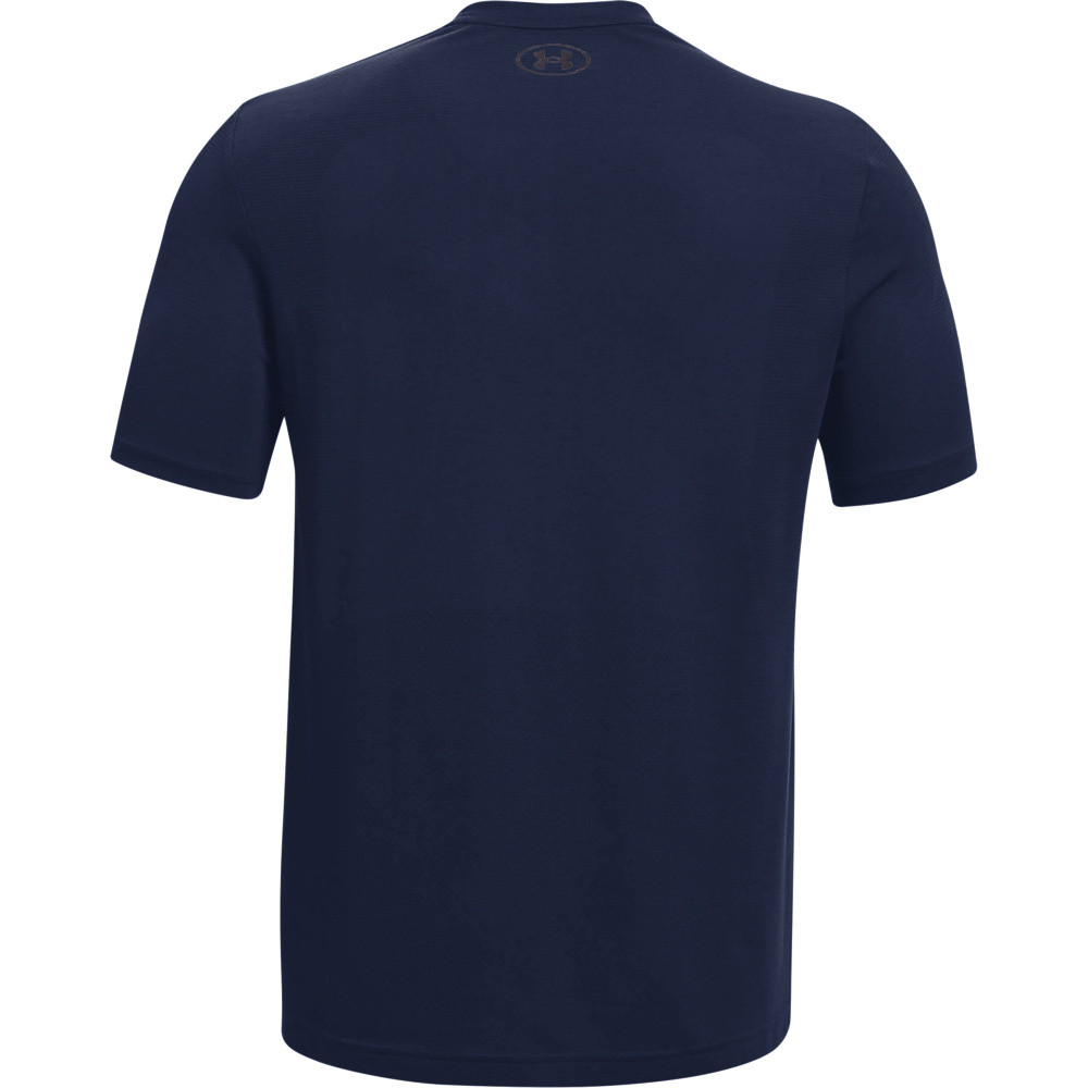 Soft knit fabric T-shirt, Dark Blue, large image number 1
