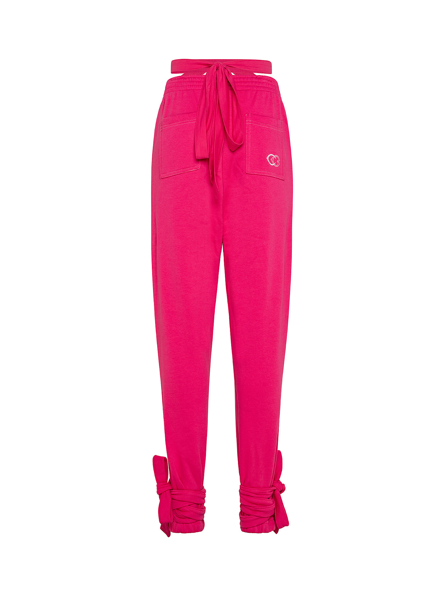 Cardi B Knit Pants, Pink Fuchsia, large image number 1