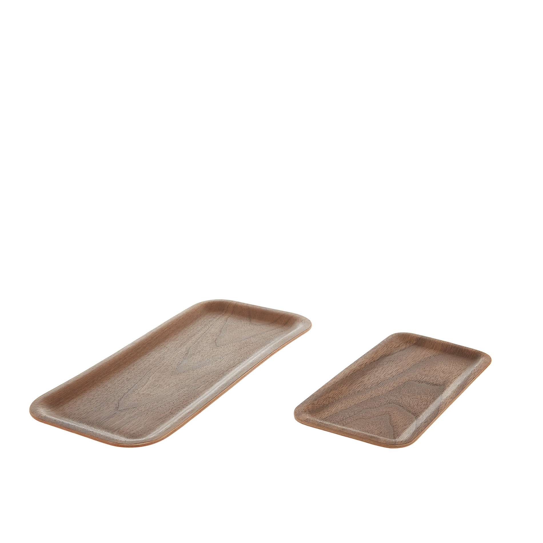 Bamboo wood tray, Brown, large image number 1