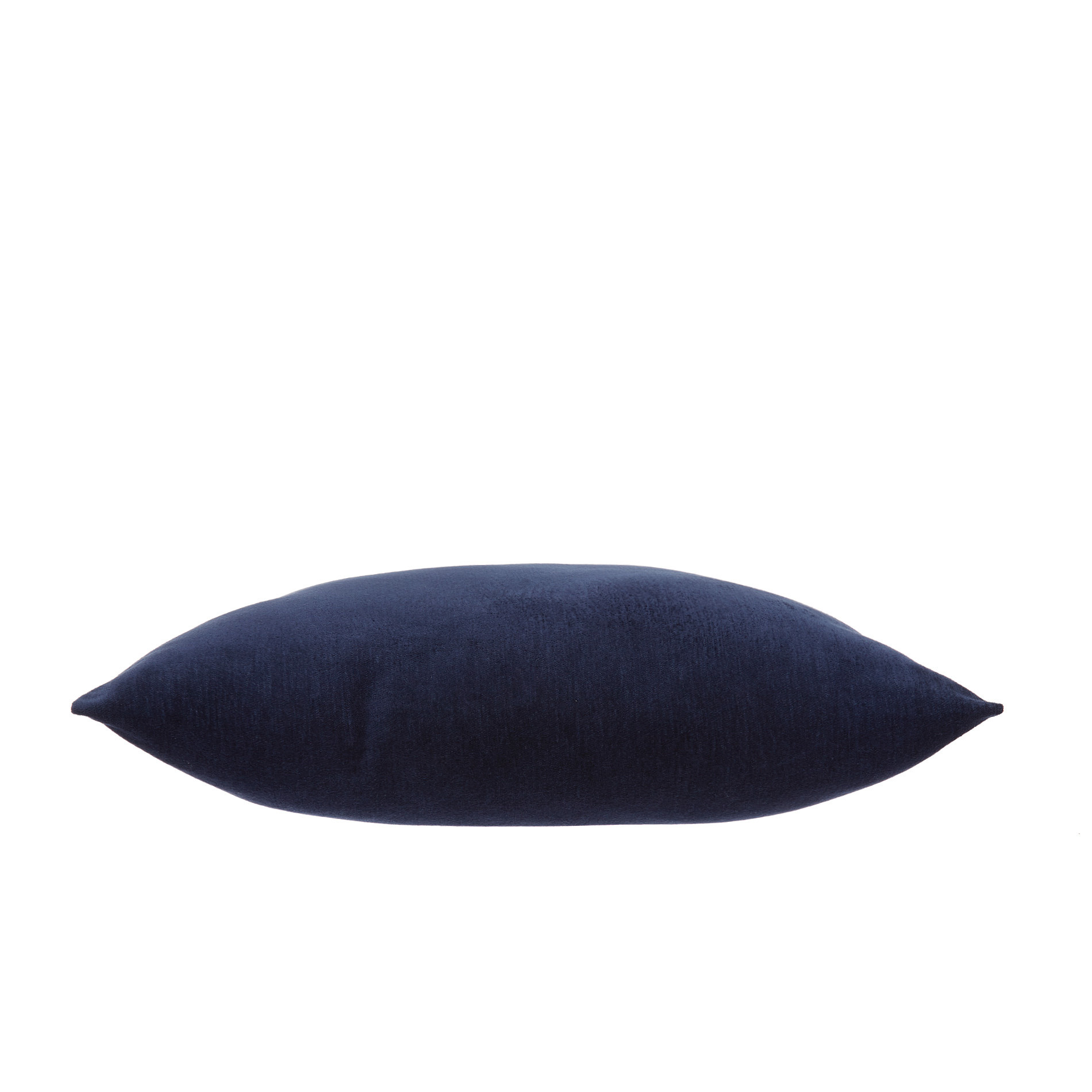 Interno 11 cotton velour cushion, Blue, large image number 1
