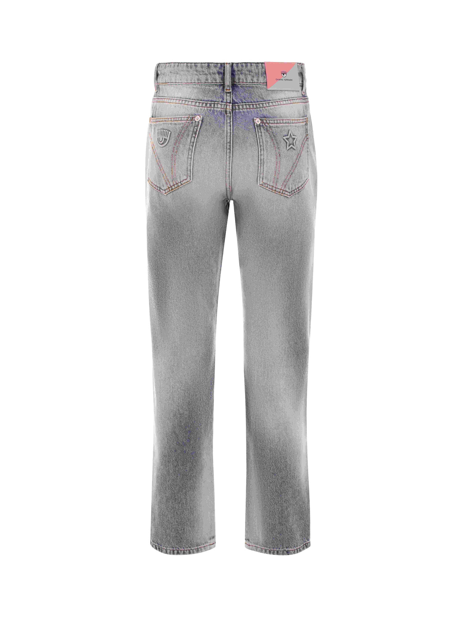 Chiara Ferragni - 5-pocket jeans, Grey, large image number 1