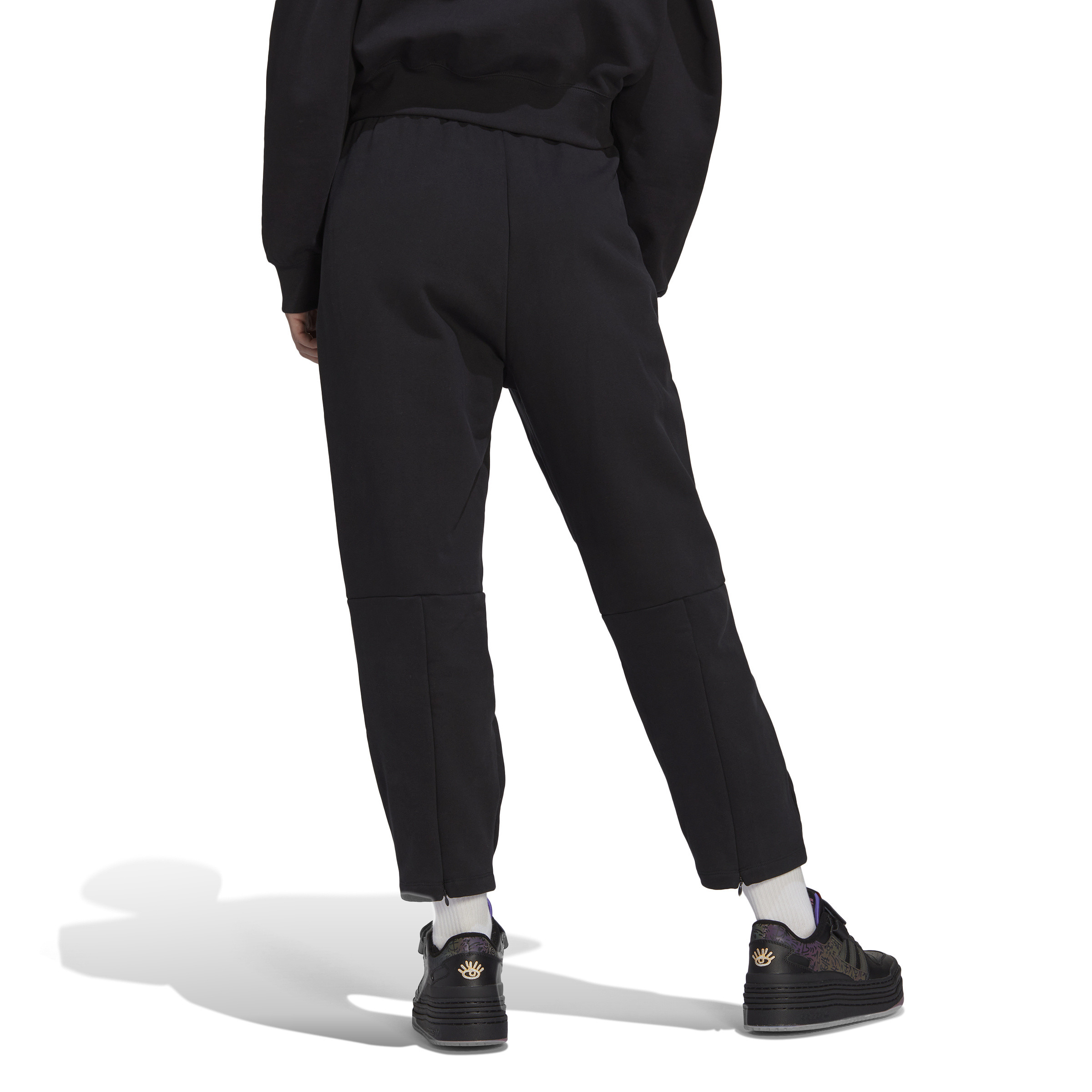 Adidas - Pantaloni jogger adicolor relaxed fit, Nero, large