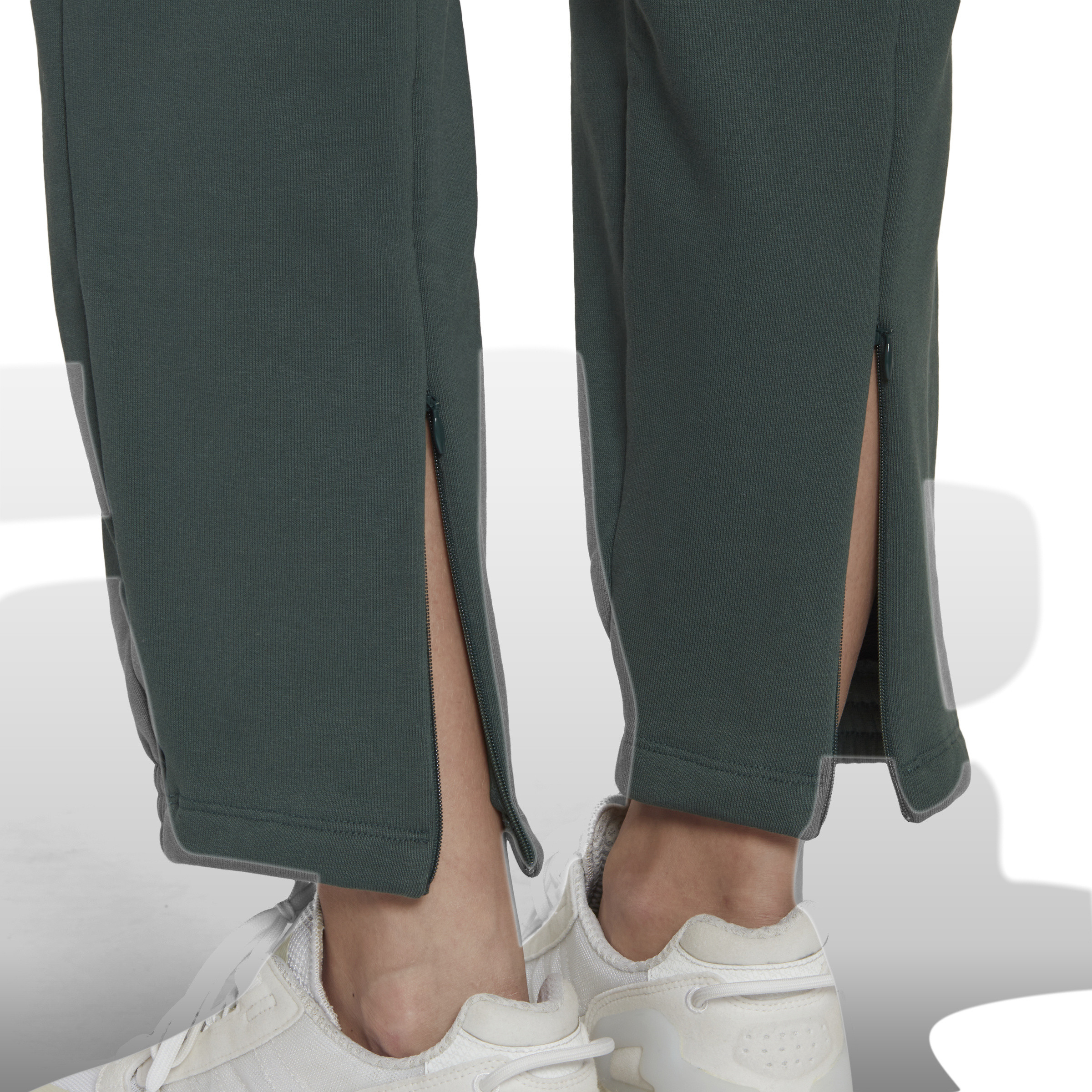 Adidas - Pantaloni jogger adicolor, Verde scuro, large image number 6