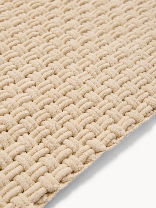 Micro cotton bath mat
