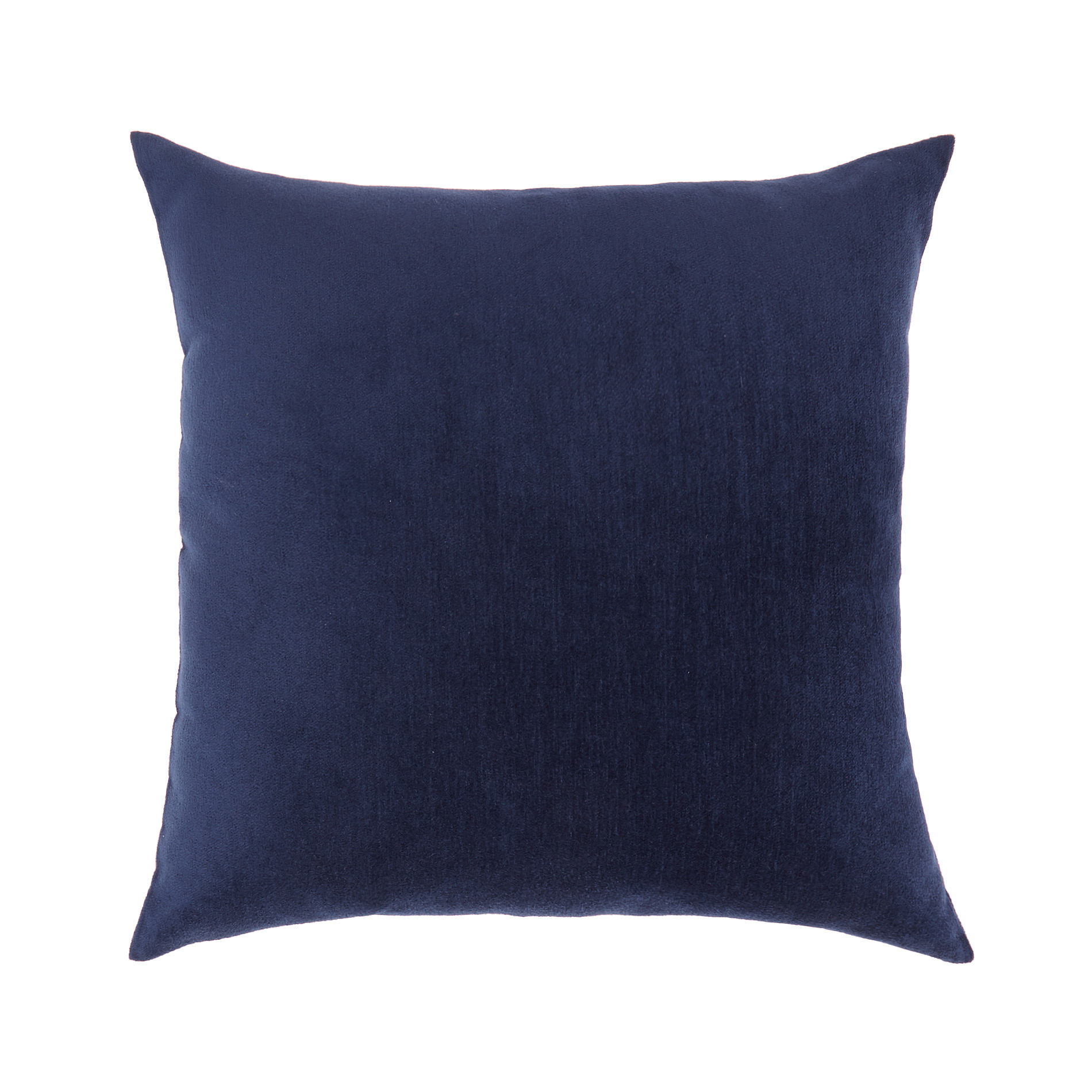 Interno 11 cotton velour cushion, Blue, large image number 0