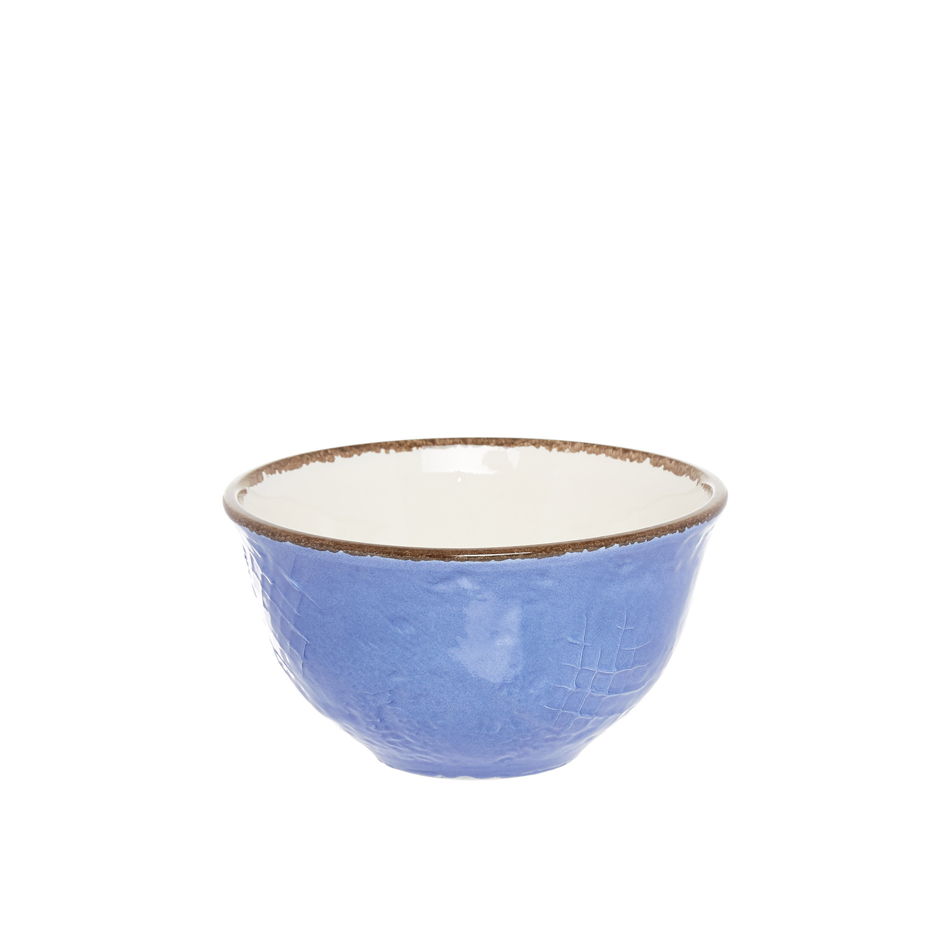 Coppetta ceramica artigianale Preta, Azzurro, large