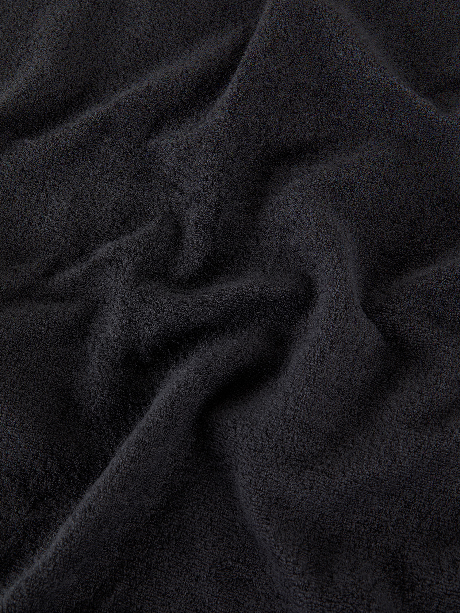 Thermae fine cotton terry towel, Dark Grey, large image number 1