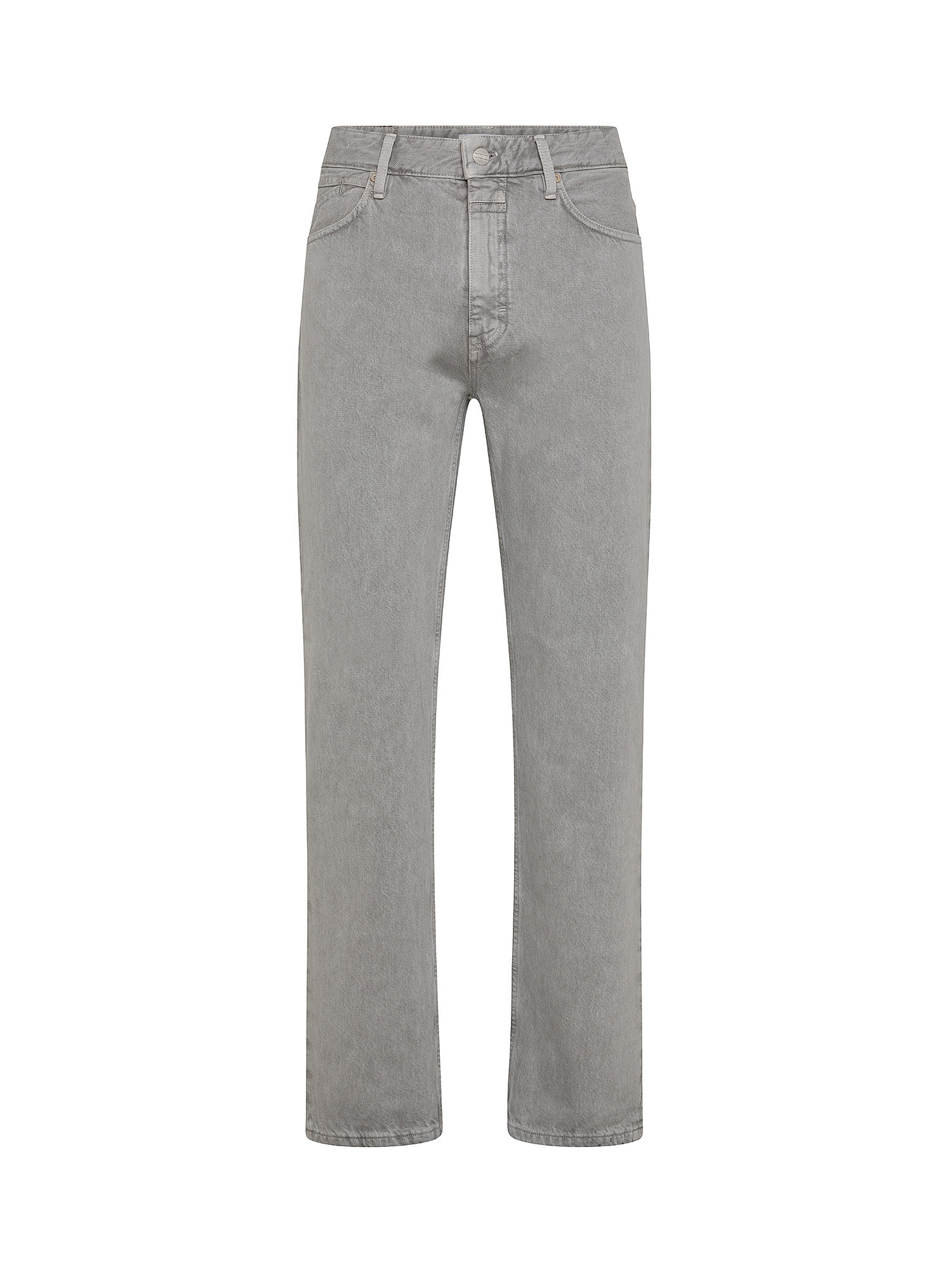 Jeans dritti, Grigio fumo, large image number 0