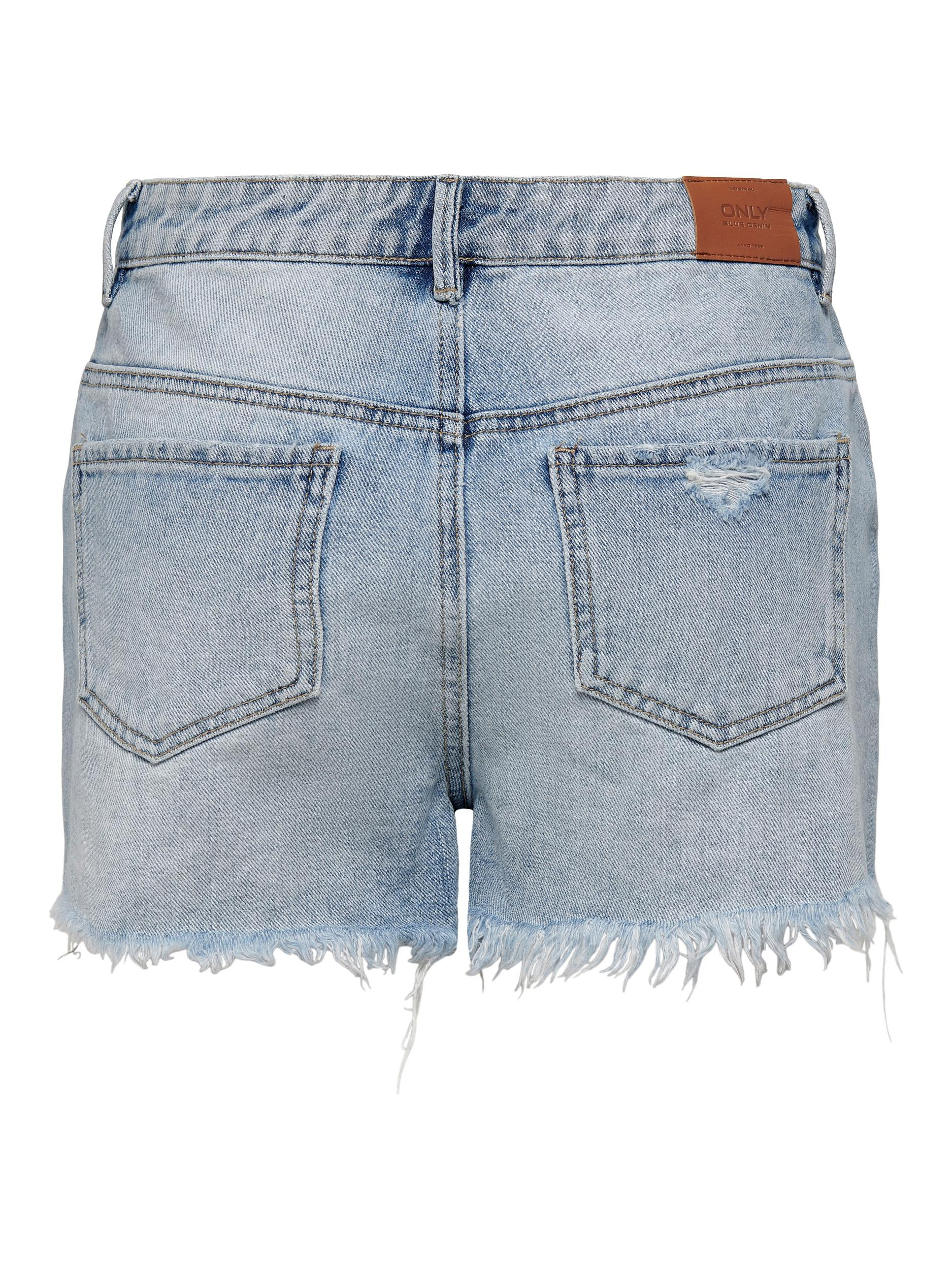 Only - Regular fit five-pocket shorts, Denim, large image number 1