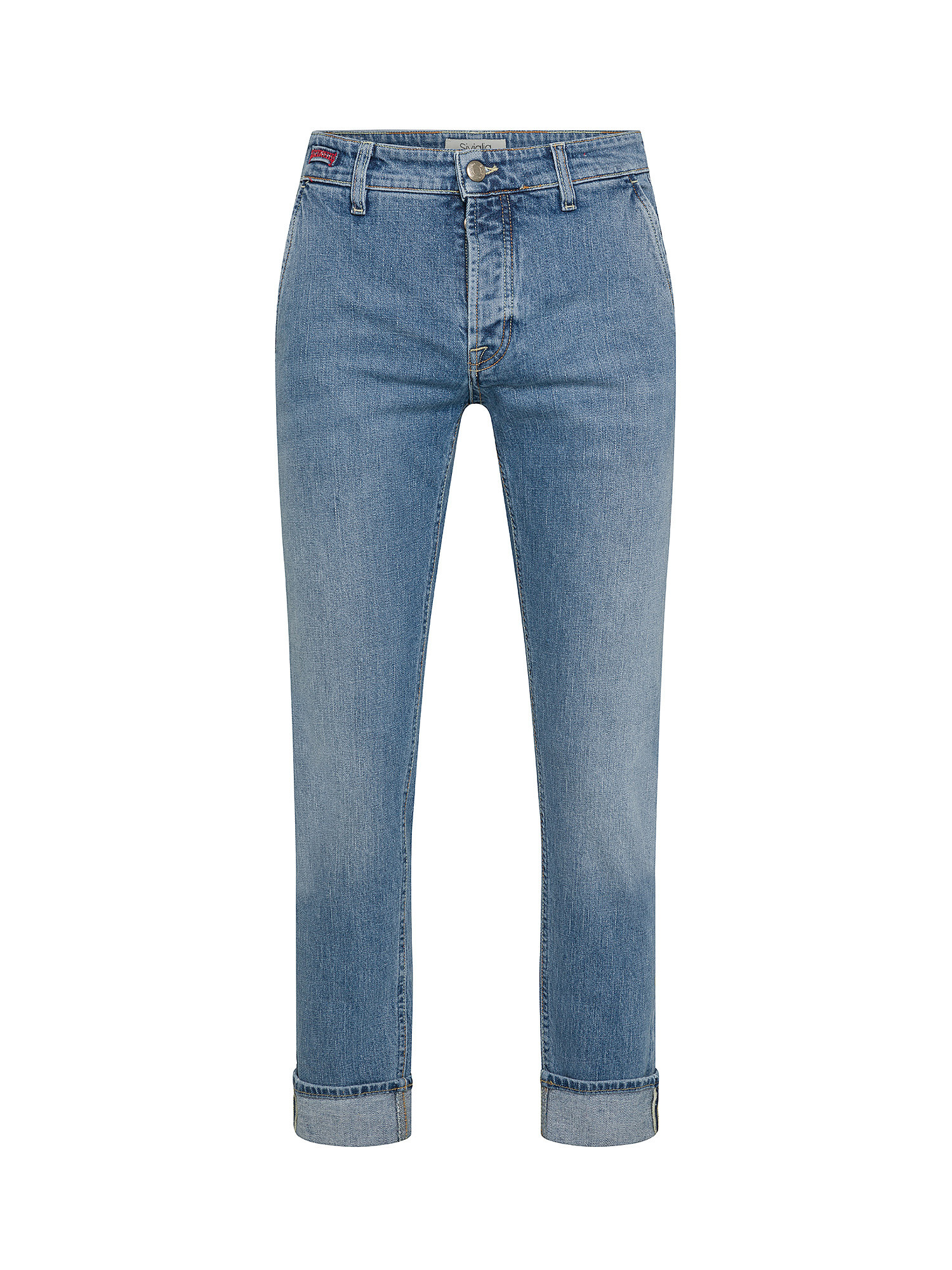Siviglia - Five pocket jeans, Denim, large image number 0