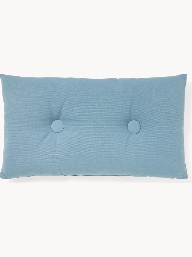 Cuscino in cotone a costine con bottoni 35x60cm - Prezzo di lancio