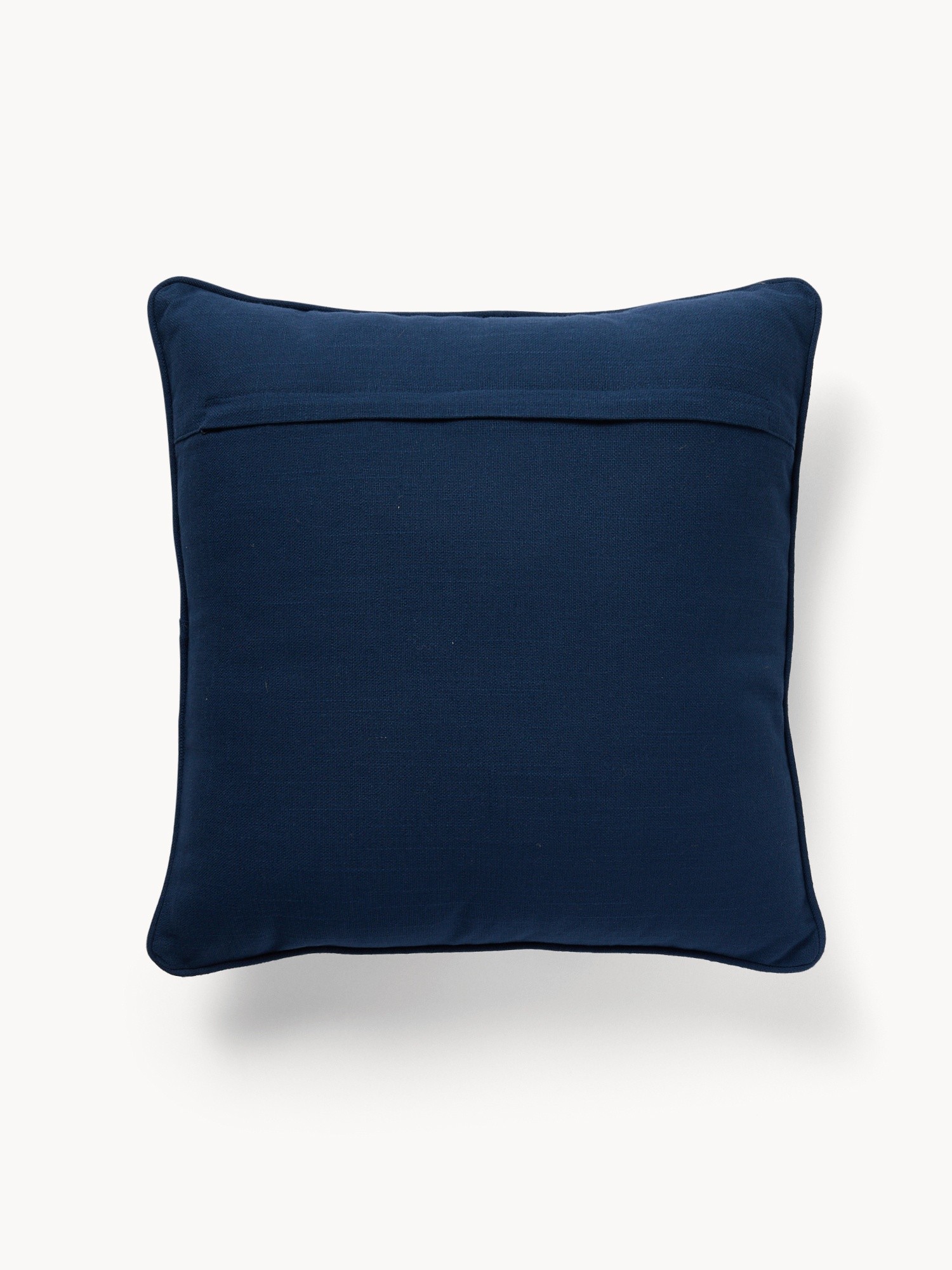 Pillow with coral embroidery 45x45cm, Blue, large image number 1