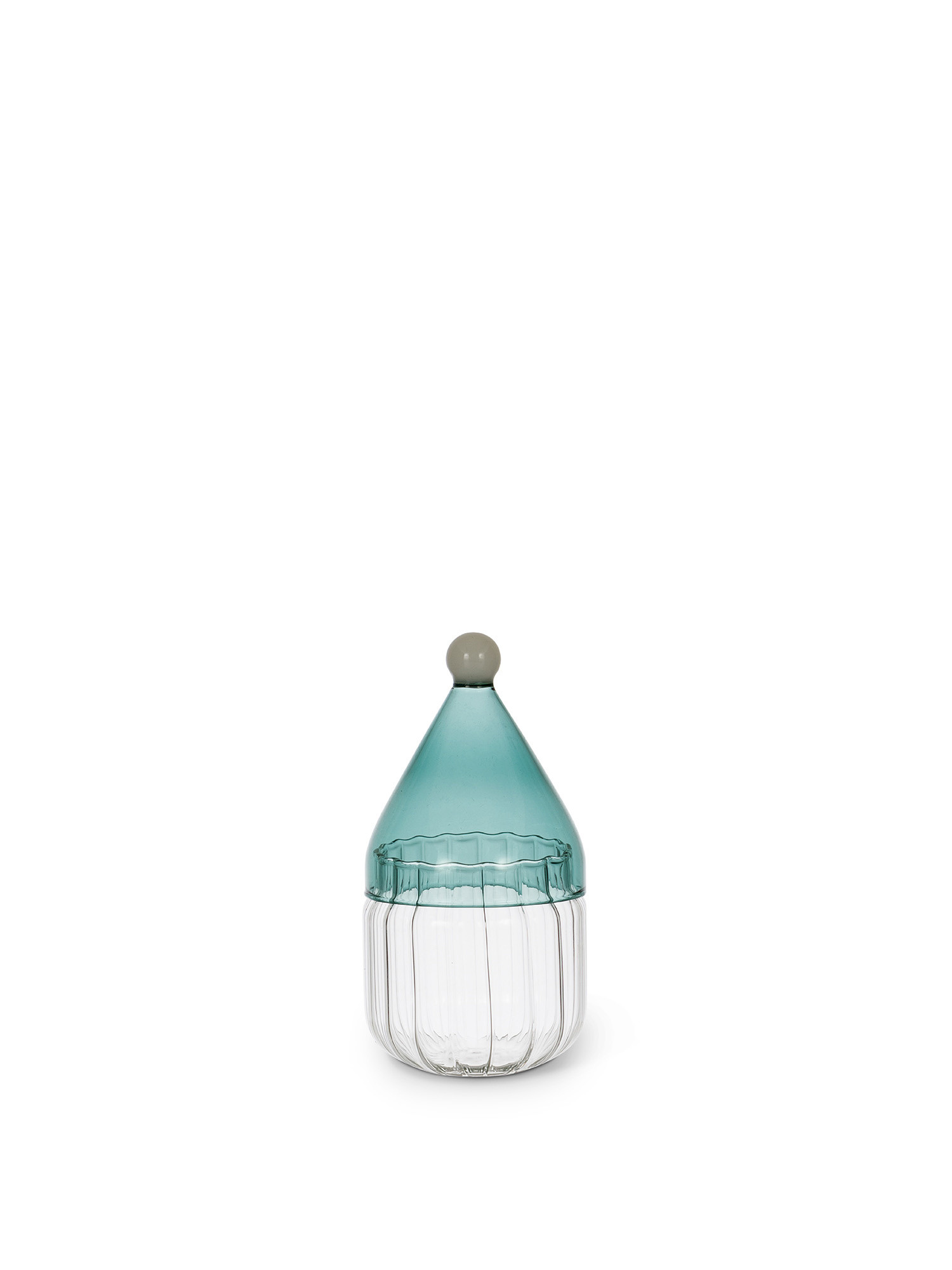 Tree cap glass jar, Transparent, large image number 0