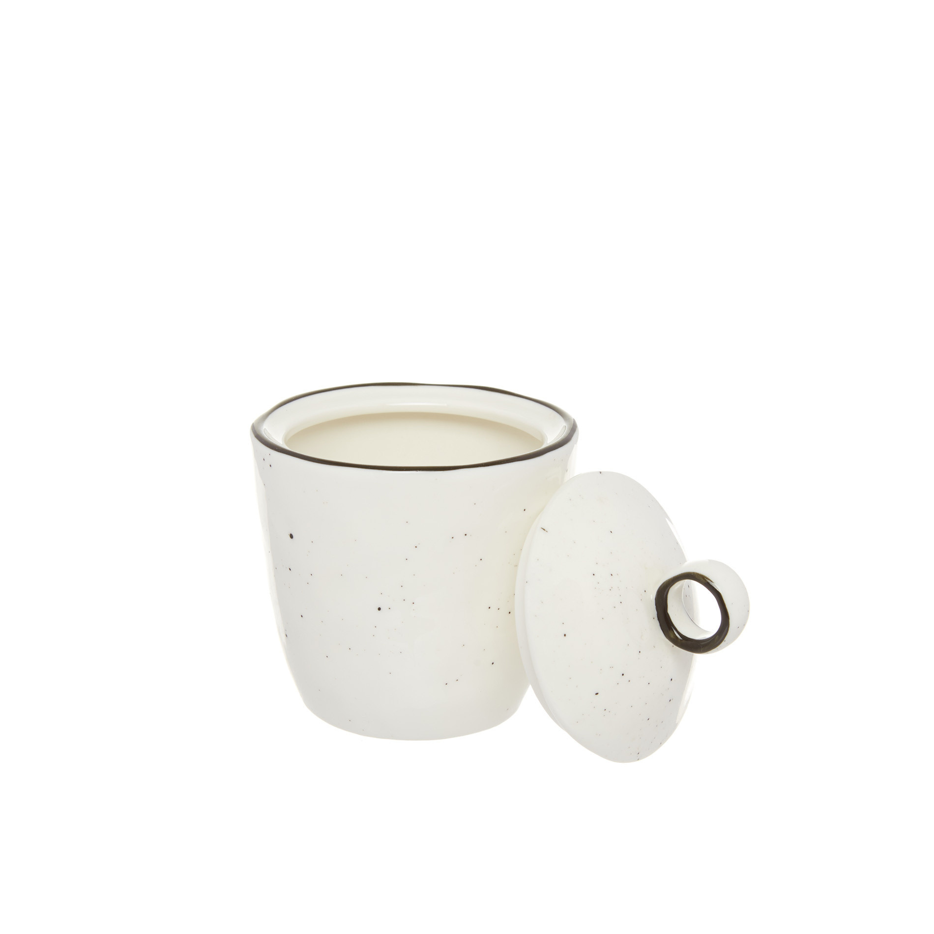 Ginevra porcelain sugar bowl, White, large image number 2