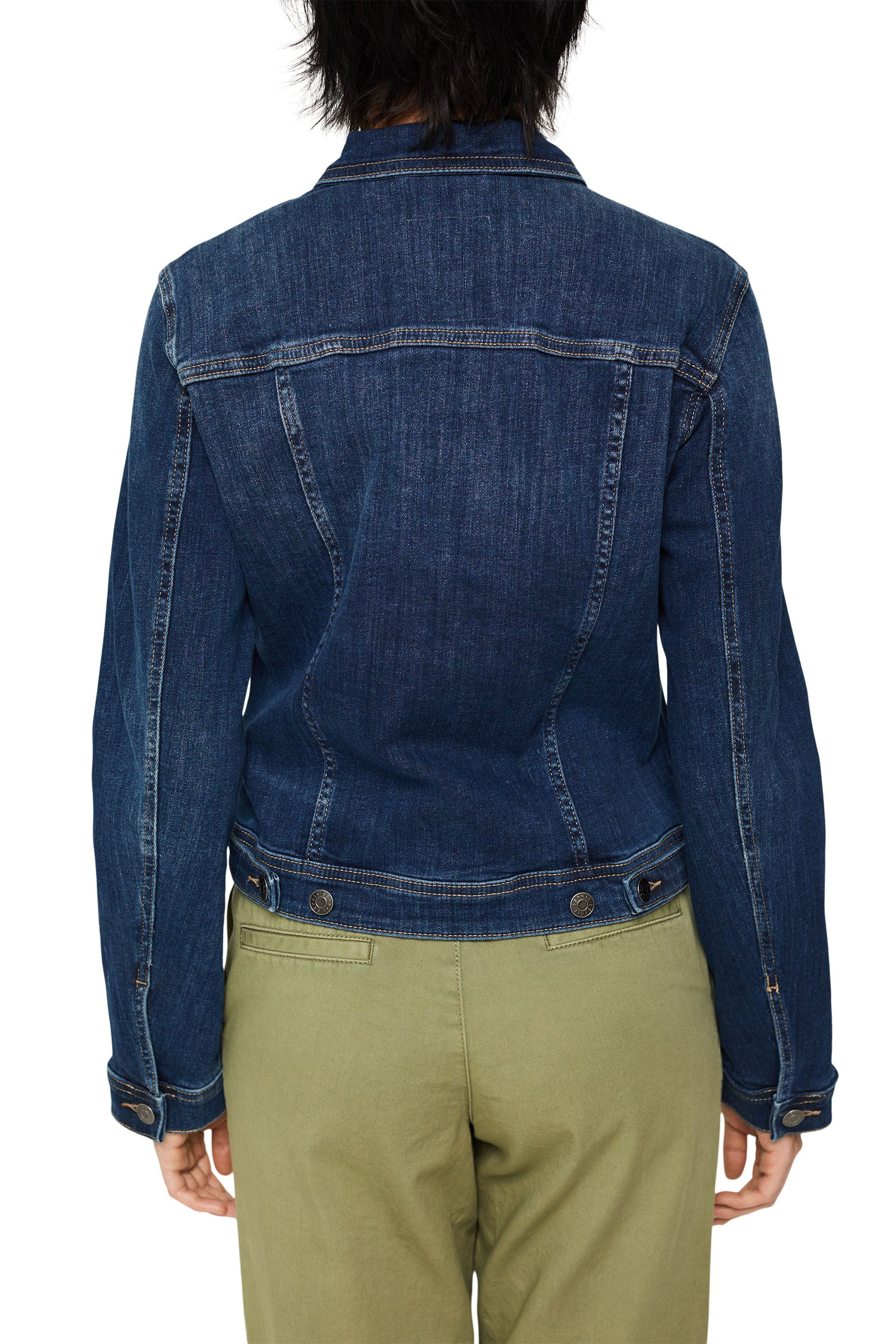 Giacca in jeans, Blu, large