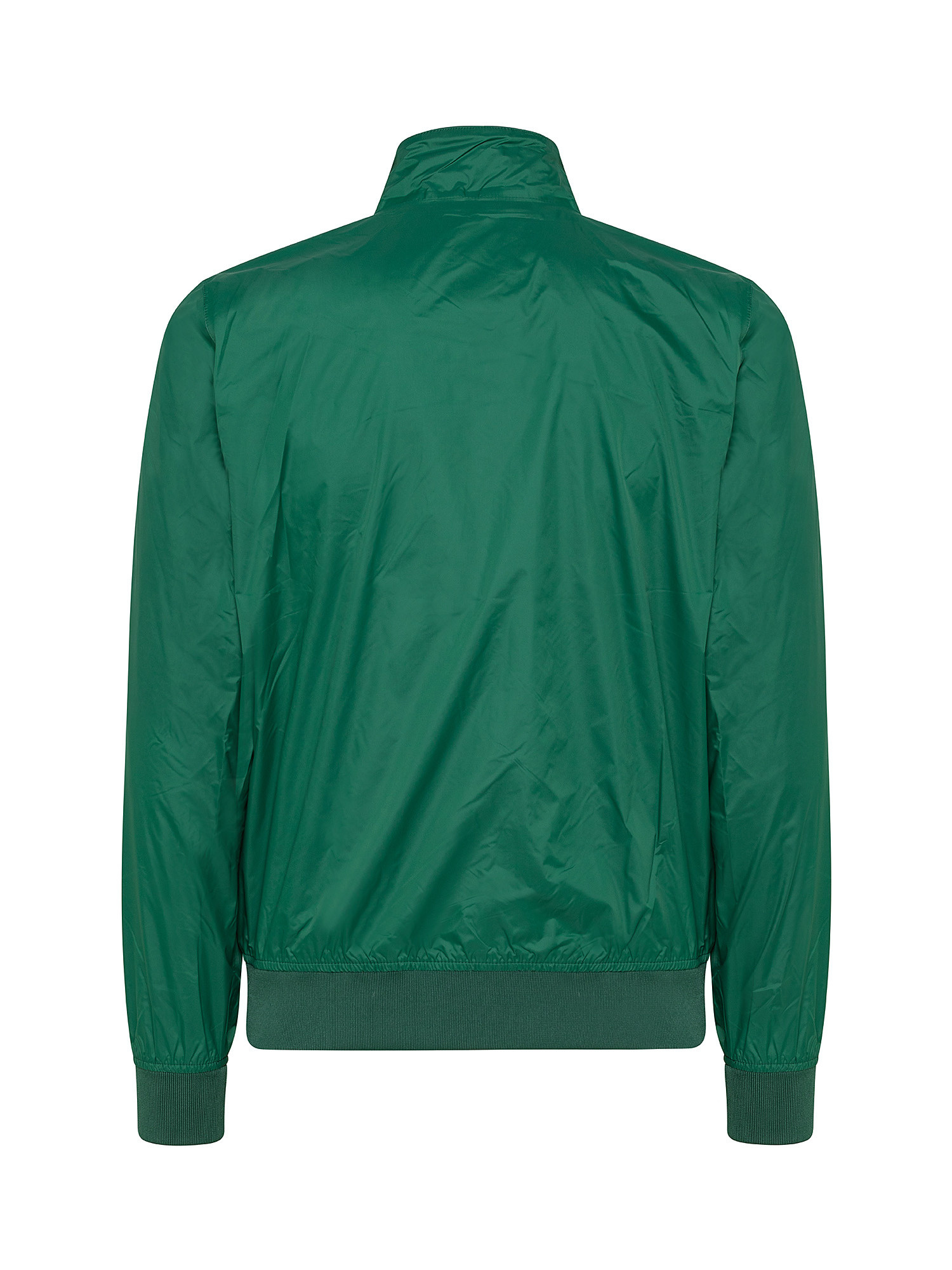 Reversible slim fit waterproof jacket, Green, large image number 1