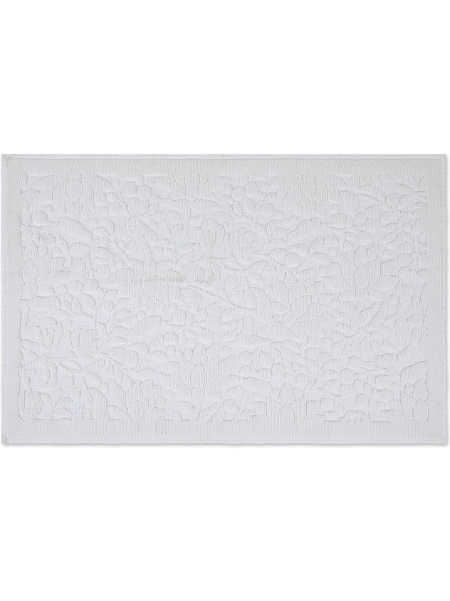 Zefiro solid color cotton shower mat