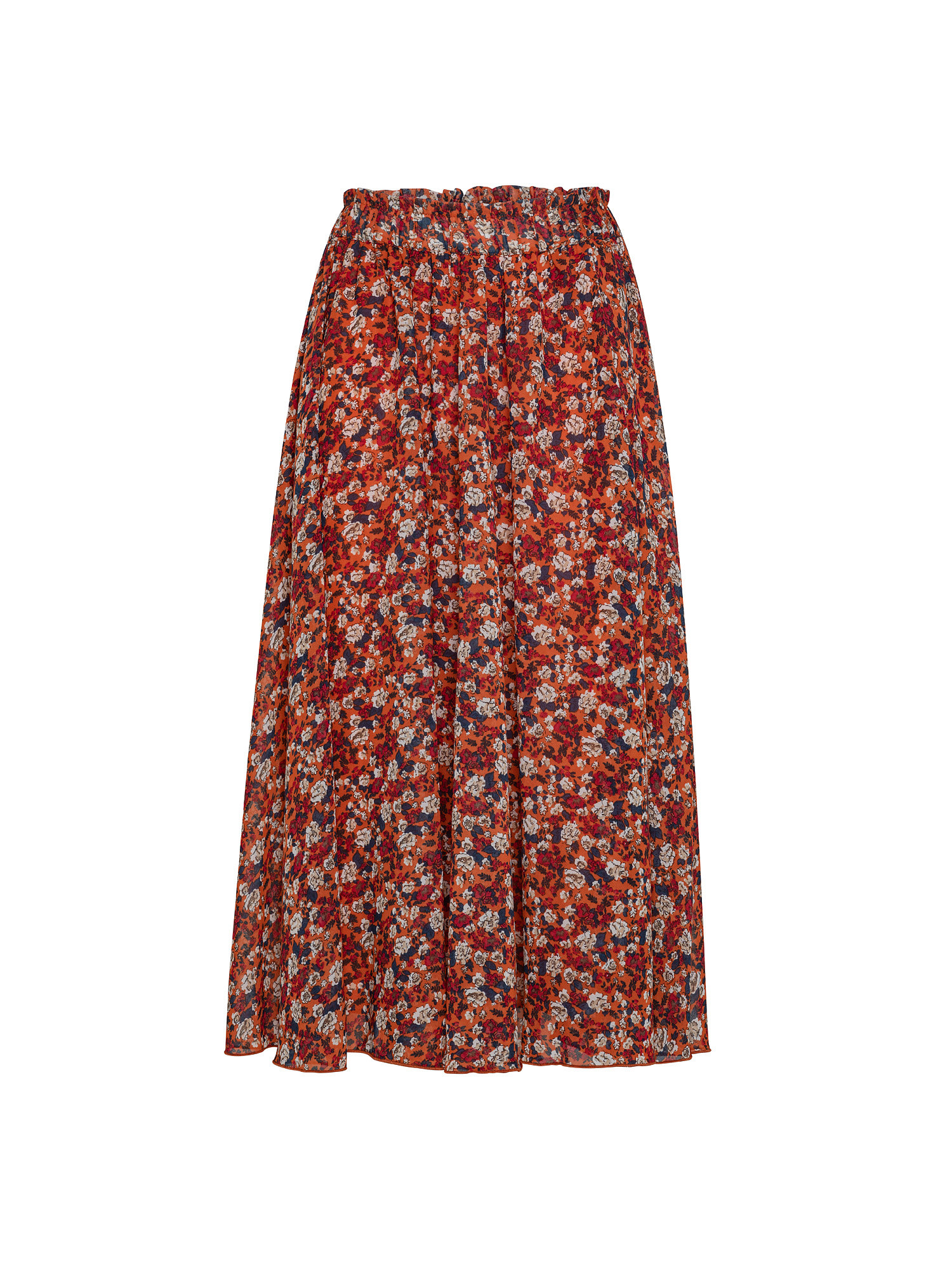 Long skirt, Red, large image number 0