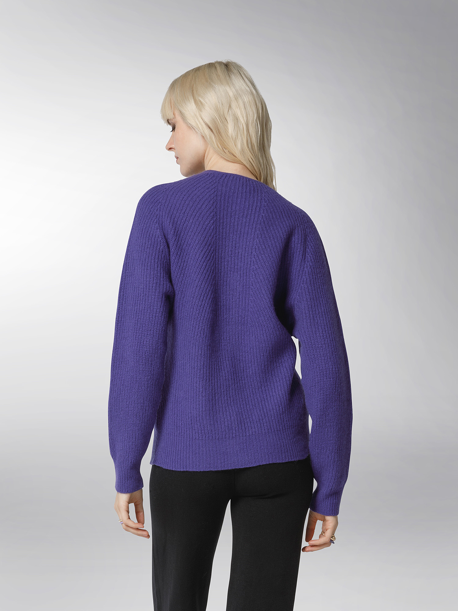 K Collection - Cardigan, Purple, large image number 3