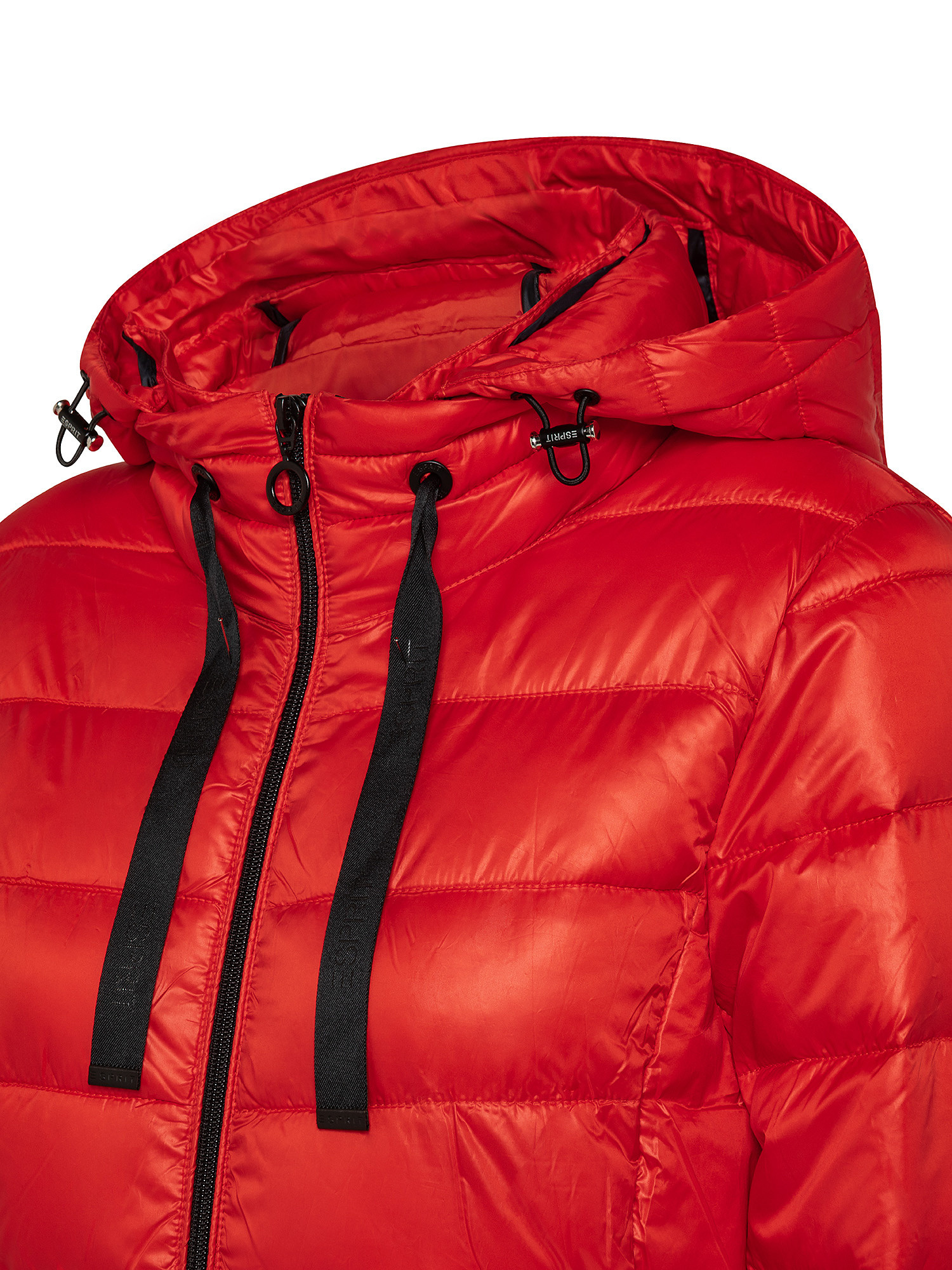 Hooded down jacket, Red, large image number 2