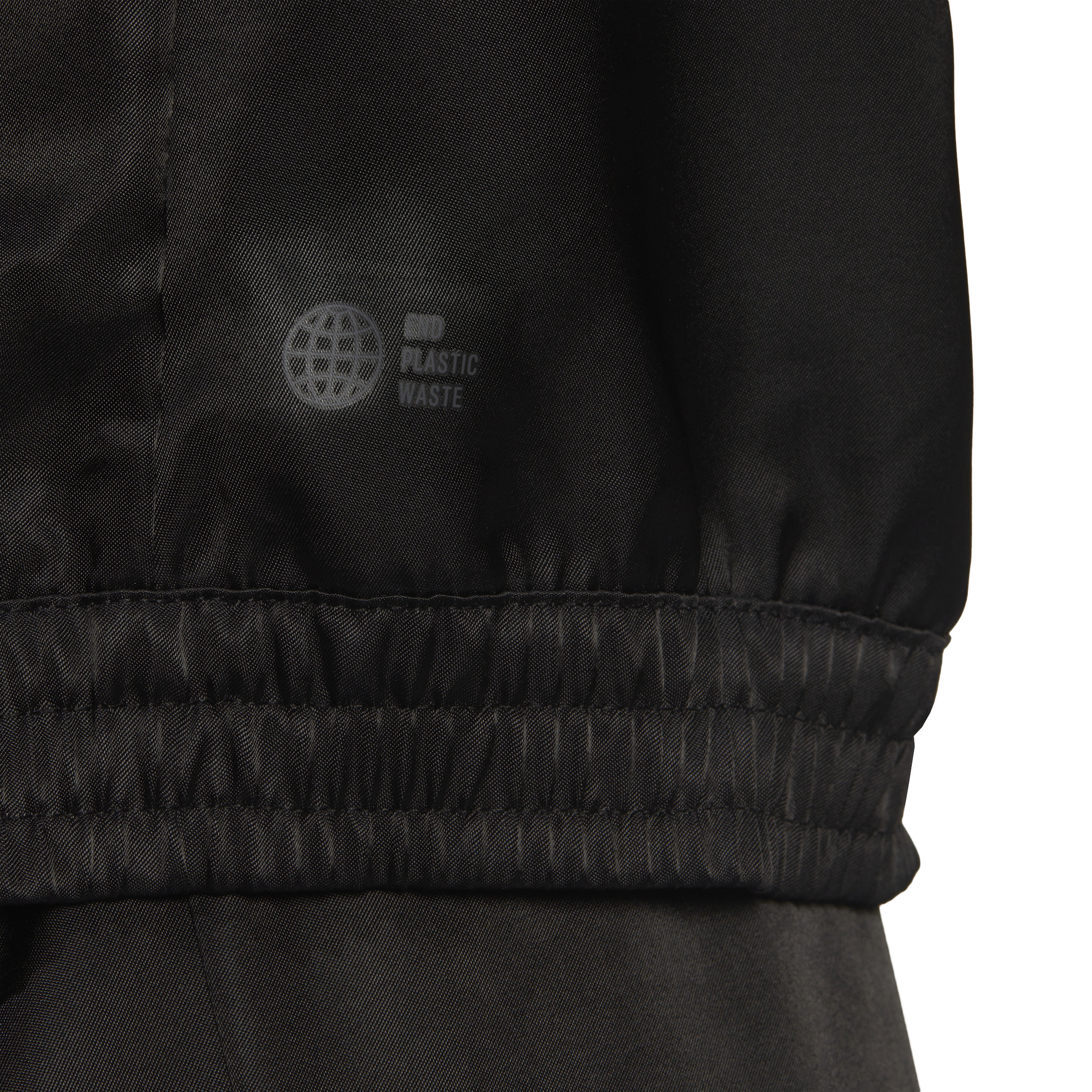 Satin sweatshirt with zip, Black, large image number 9