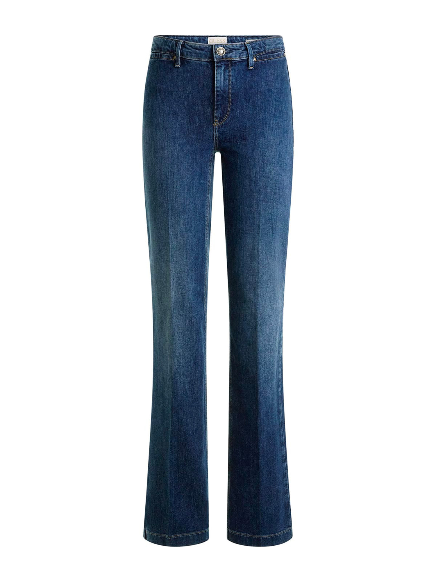 Guess - Straight 5-pocket jeans, Dark Blue, large image number 0