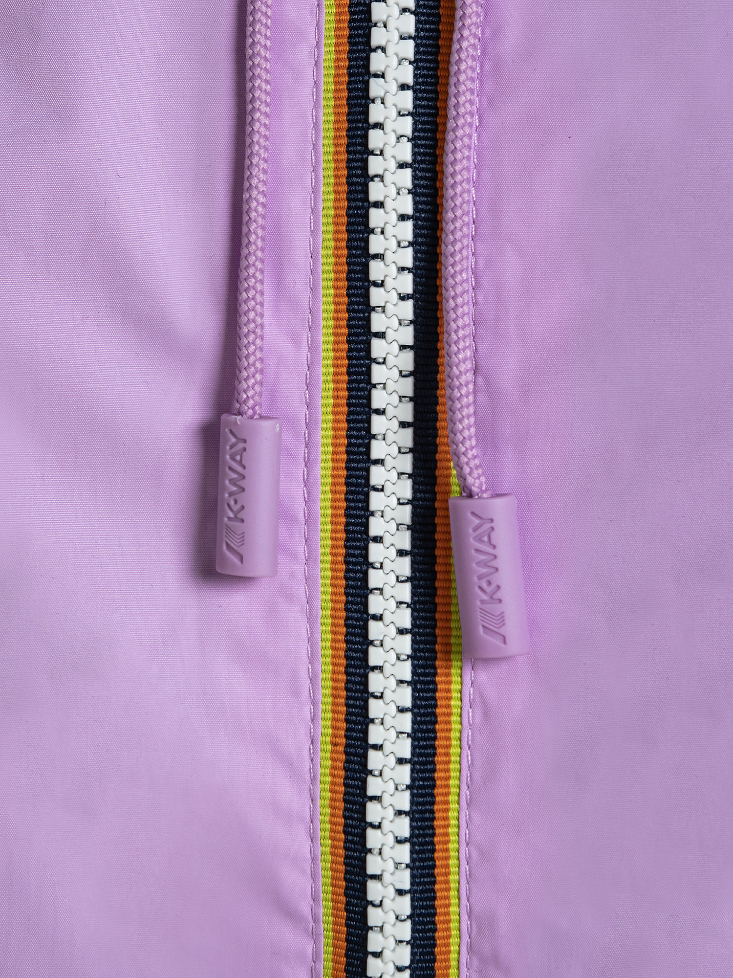 Slim fit waterproof baby jacket, Purple, large image number 2