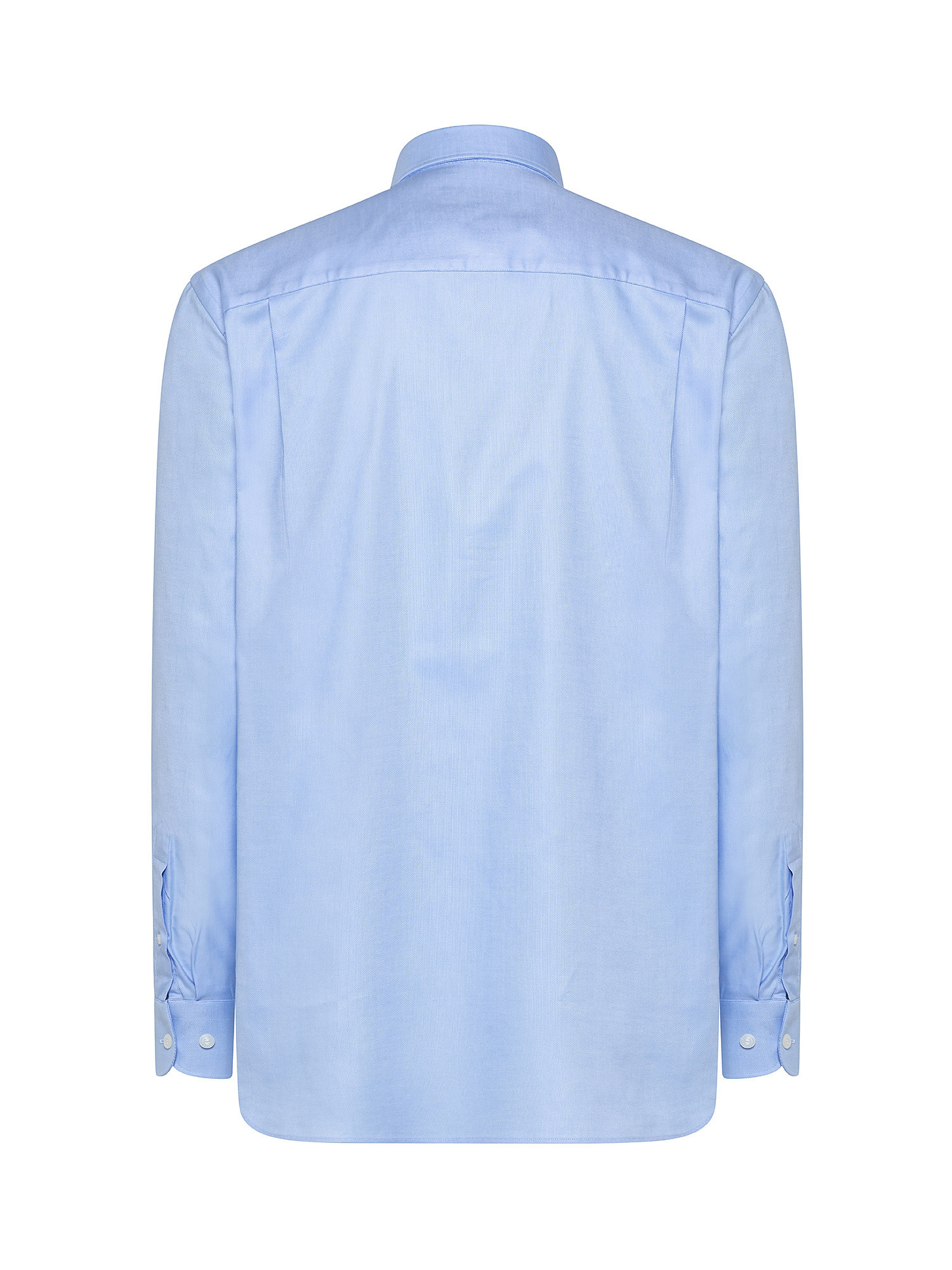 Camicia regular fit in cotone oxford, Azzurro, large image number 1
