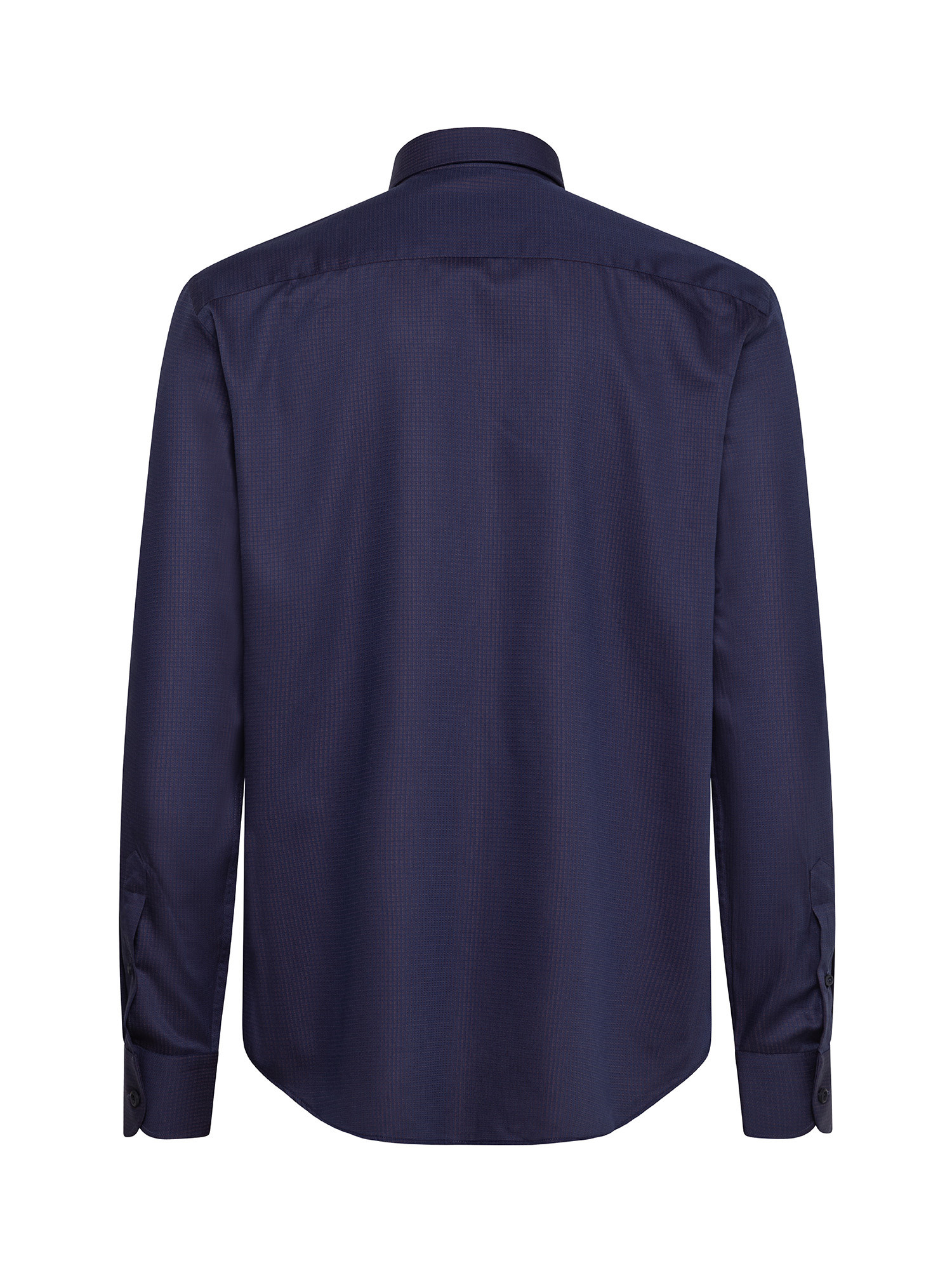 Luca D'Altieri - Camicia tailor fit in puro cotone, Blu 2, large image number 2