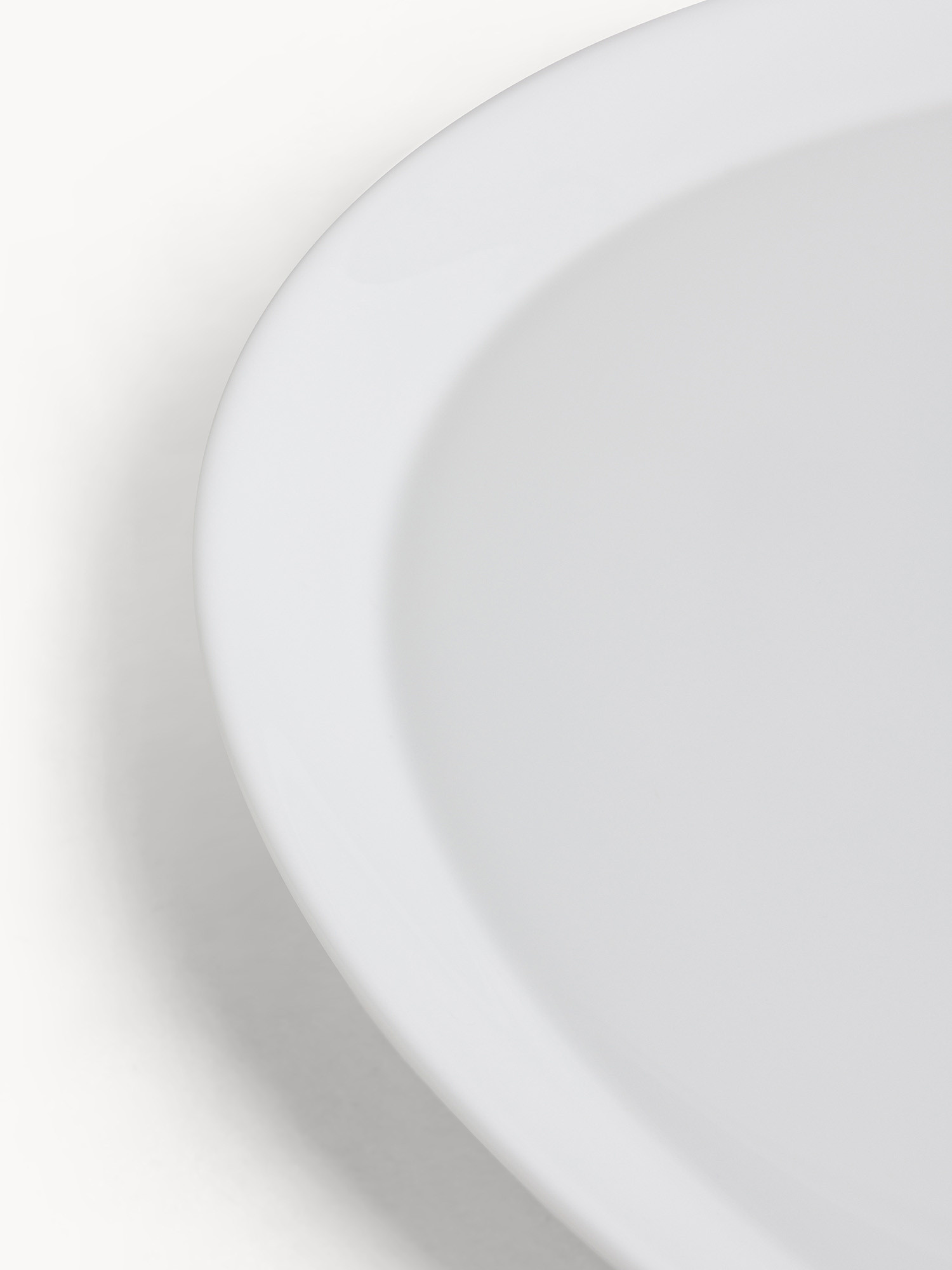 Opaline glass serving dish, White, large image number 1