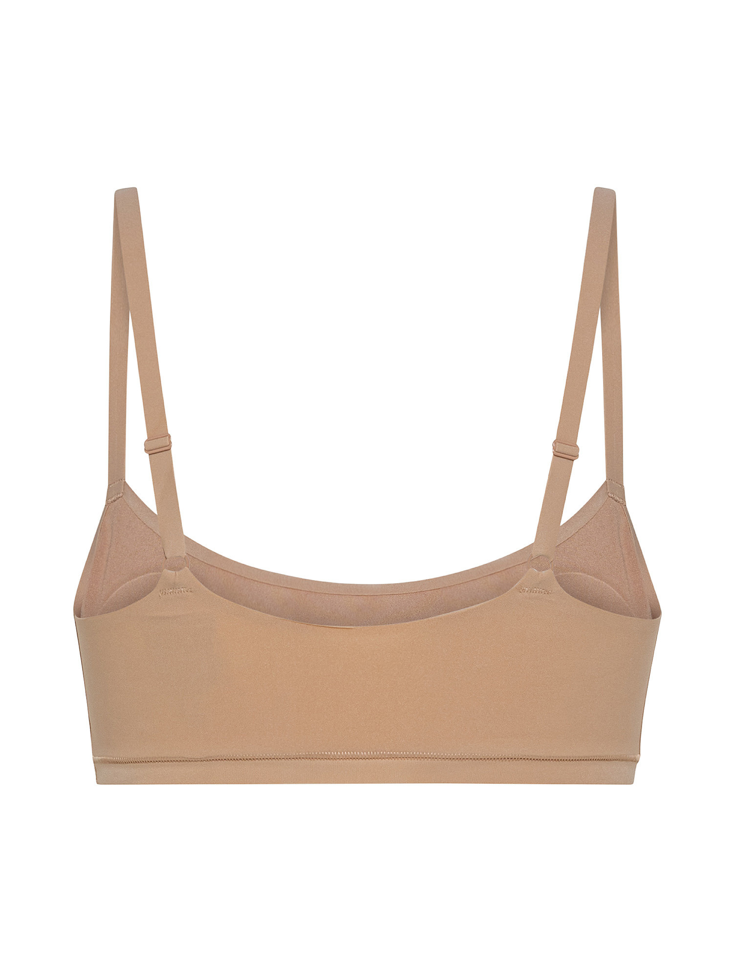 Brassière with rounded neckline, Nude, large image number 1